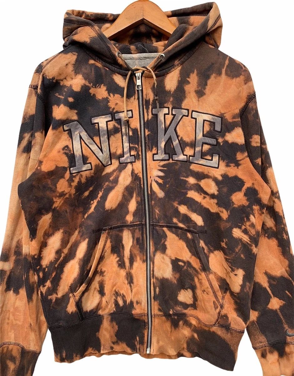 Nike Nike Hoodie Custom Made Bleach Wash Sweatshirt Size US M / EU 48-50 / 2 - 2 Thumbnail