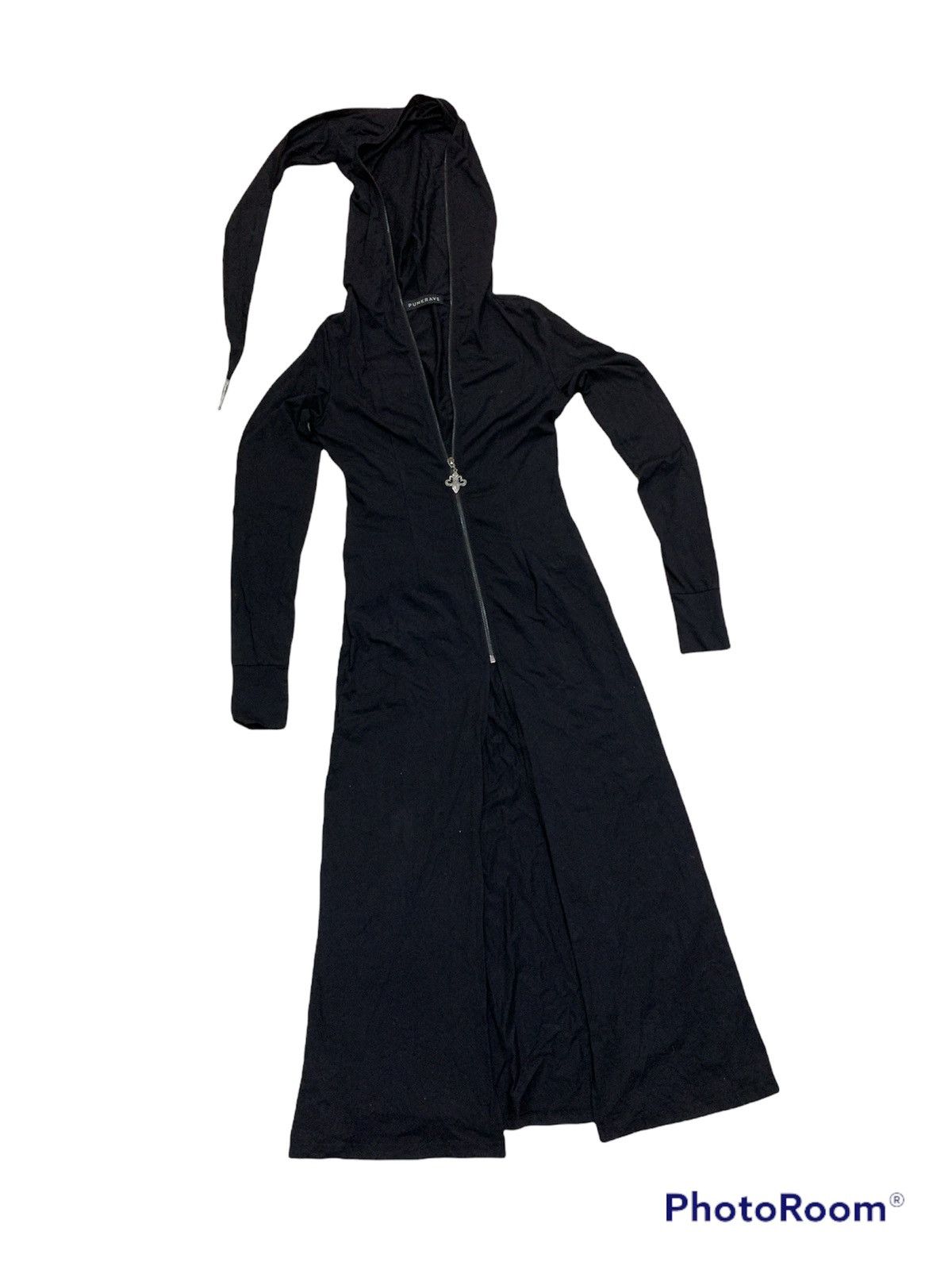 Japanese Brand PUNK RAVE SORCERESS WITCH LONG COAT WITH POINTED HOODIE Size US XS / EU 42 / 0 - 5 Thumbnail
