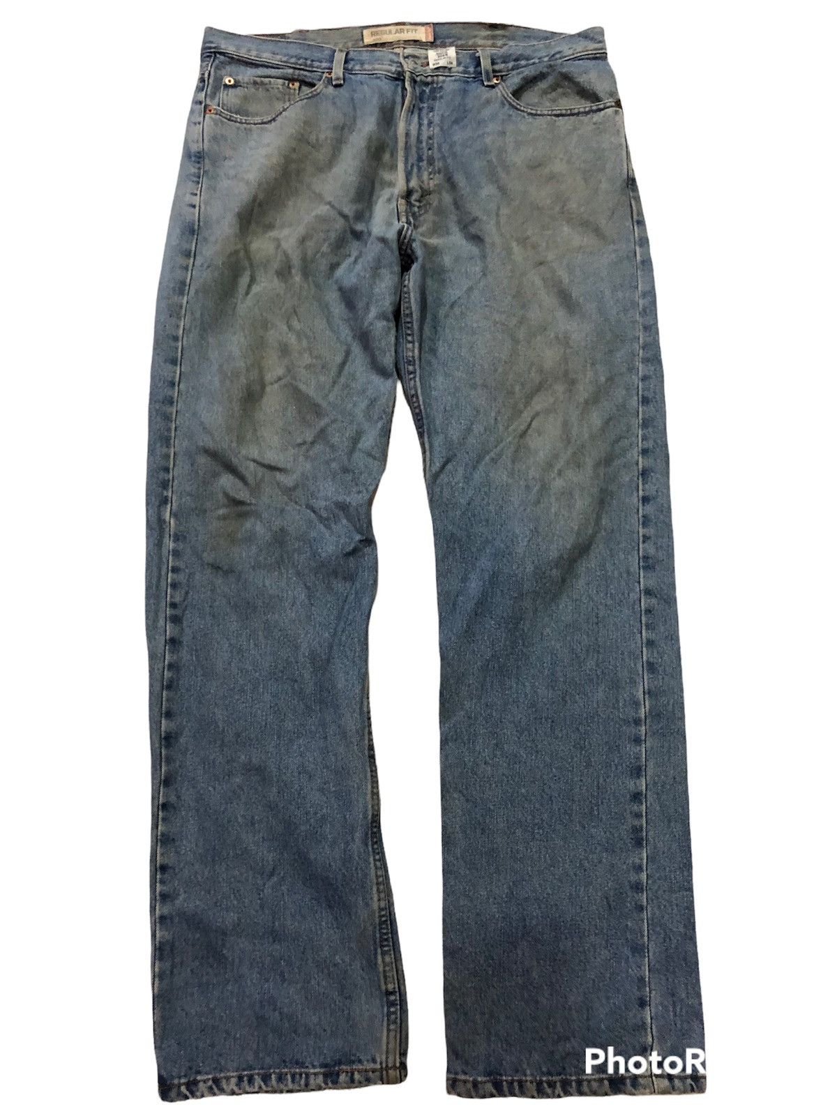 Image of Distressed Denim x Levis Vintage Levi’S 505 (15) in Blue, Men's (Size 38)