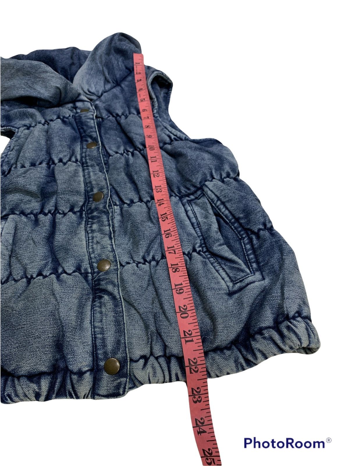 Japanese Brand CRVX DISTRESSED LOOK INSULATED VEST JACKET Size US M / EU 48-50 / 2 - 4 Thumbnail