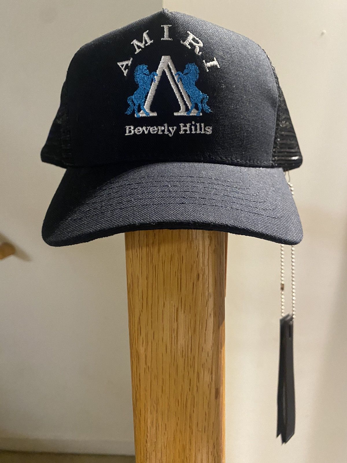 image of Amiri Beverly Hills Trucker in Black, Men's