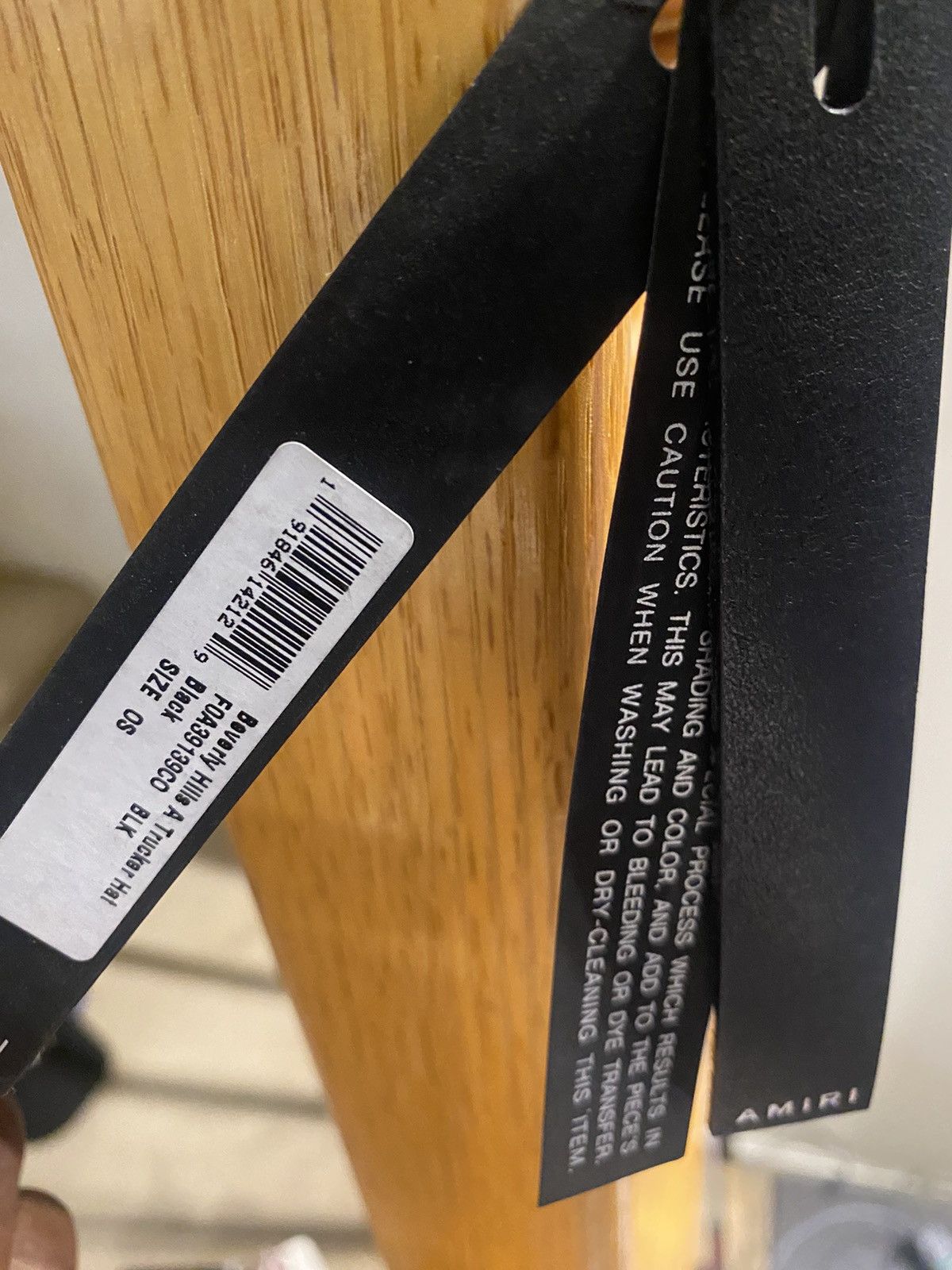 Amiri Beverly Hills trucker Size ONE SIZE - 3 Thumbnail