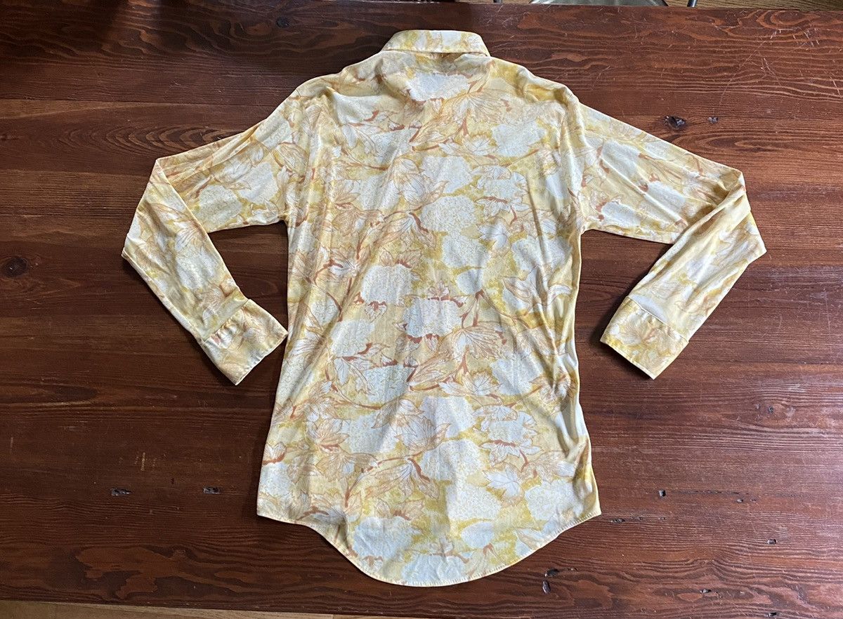 Retrofit × Vintage Vintage 60’s Fashion Knits Flowers Long Sleeve Button Up Size US M / EU 48-50 / 2 - 9 Thumbnail