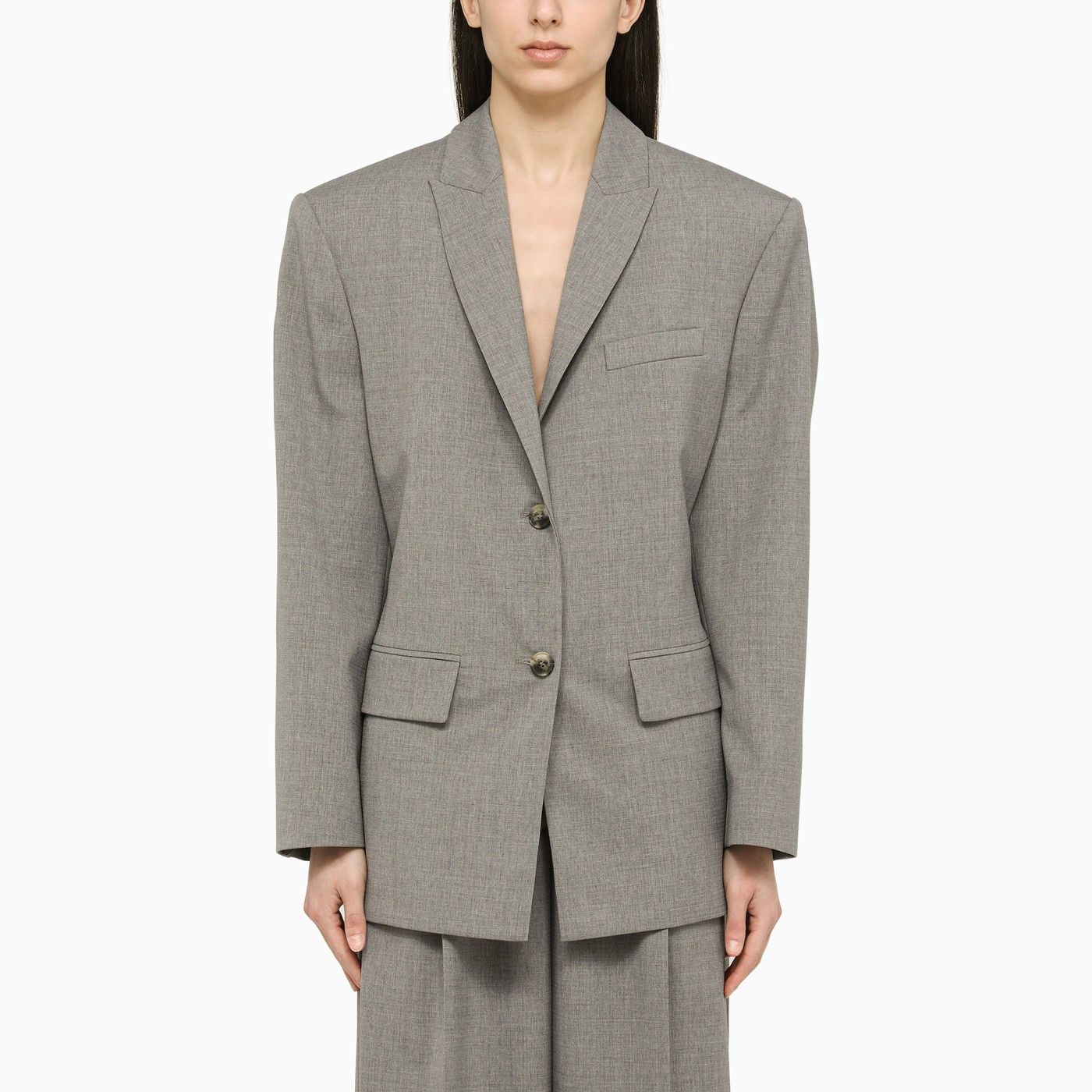 o1d2blof0623 Blazer in Grey