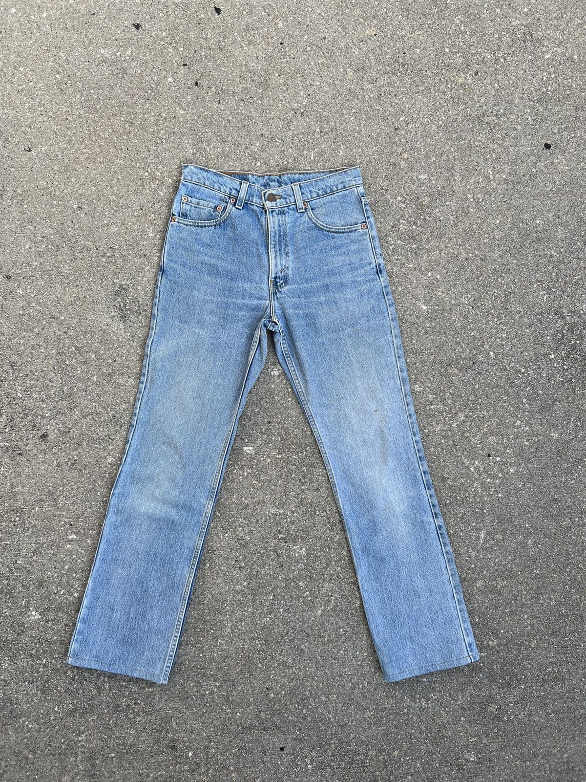 Levi's Vintage 1998 Levi’s 517 Orange Tab Denim Bootcut Jeans Size US 30 / EU 46 - 1 Thumbnail