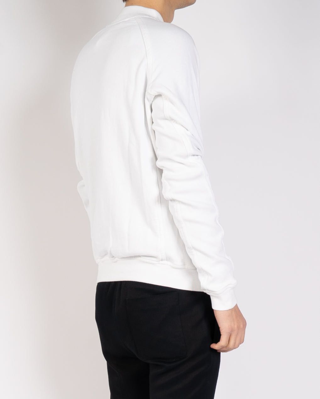 Haider Ackermann FW19 White Shawl Collar Sweatshirt Size US S / EU 44-46 / 1 - 3 Thumbnail