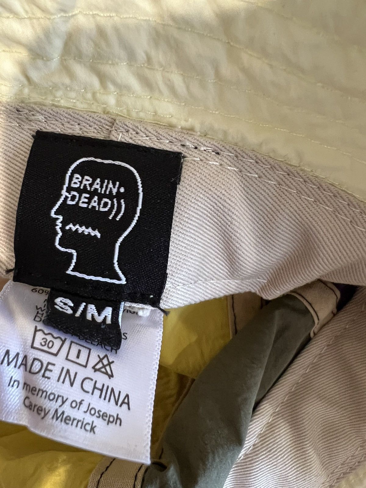 Brain Dead Brain dead bucket hat Size ONE SIZE - 4 Thumbnail
