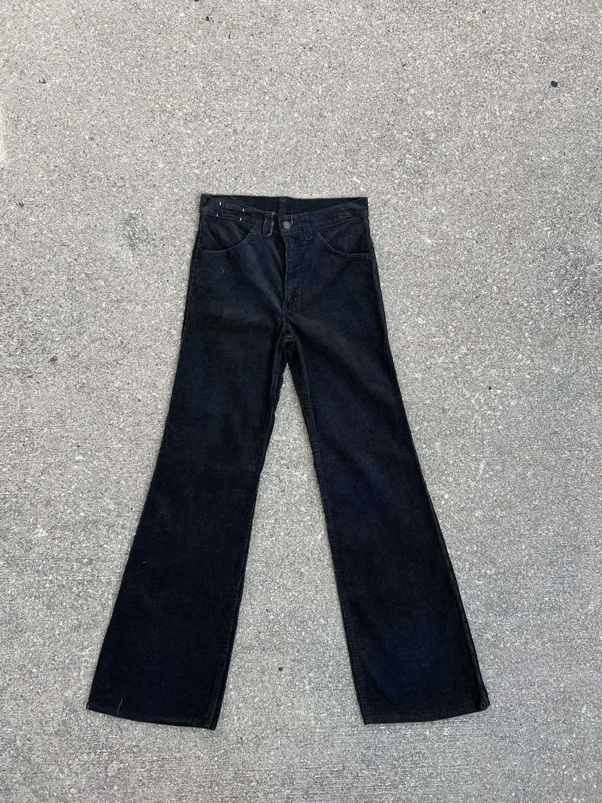 Levi's × Vintage Vintage 70s Levi’s 517 Movin On BootCut Corduroy Jeans Size US 28 / EU 44 - 1 Thumbnail