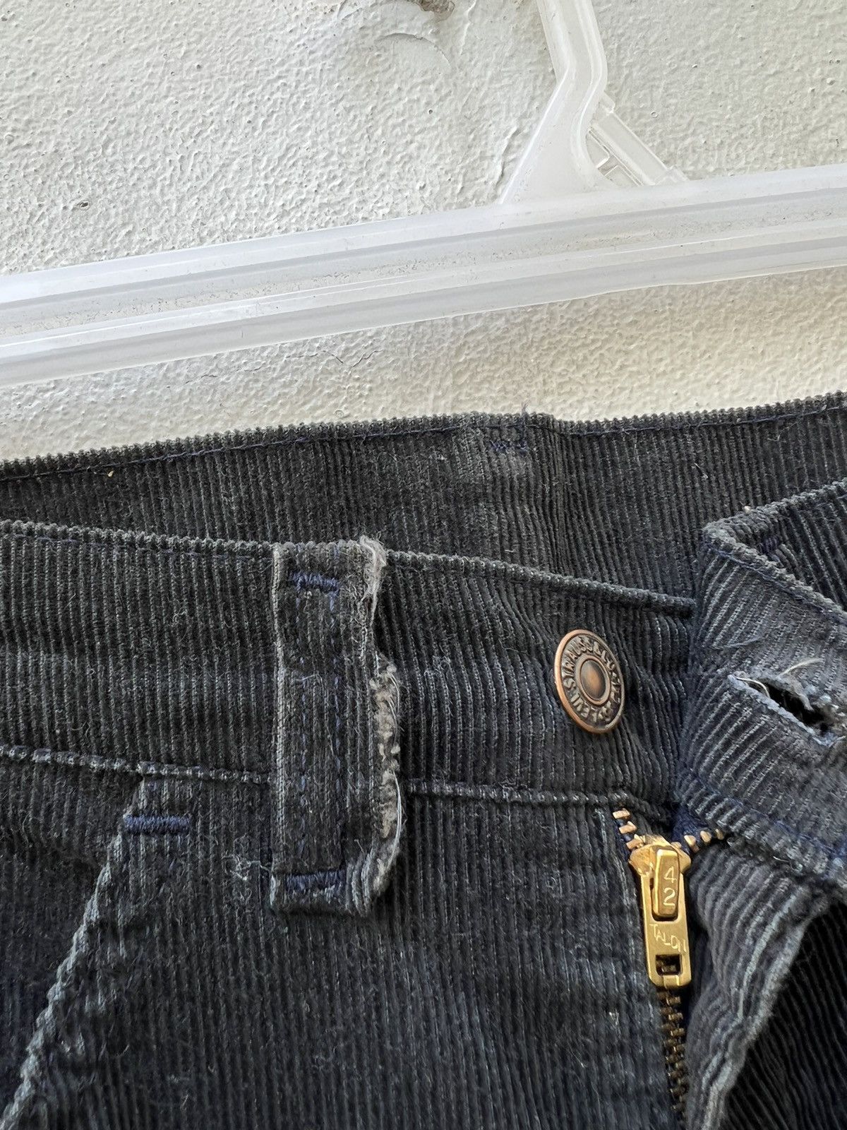 Levi's × Vintage Vintage 70s Levi’s 517 Movin On BootCut Corduroy Jeans Size US 28 / EU 44 - 5 Thumbnail