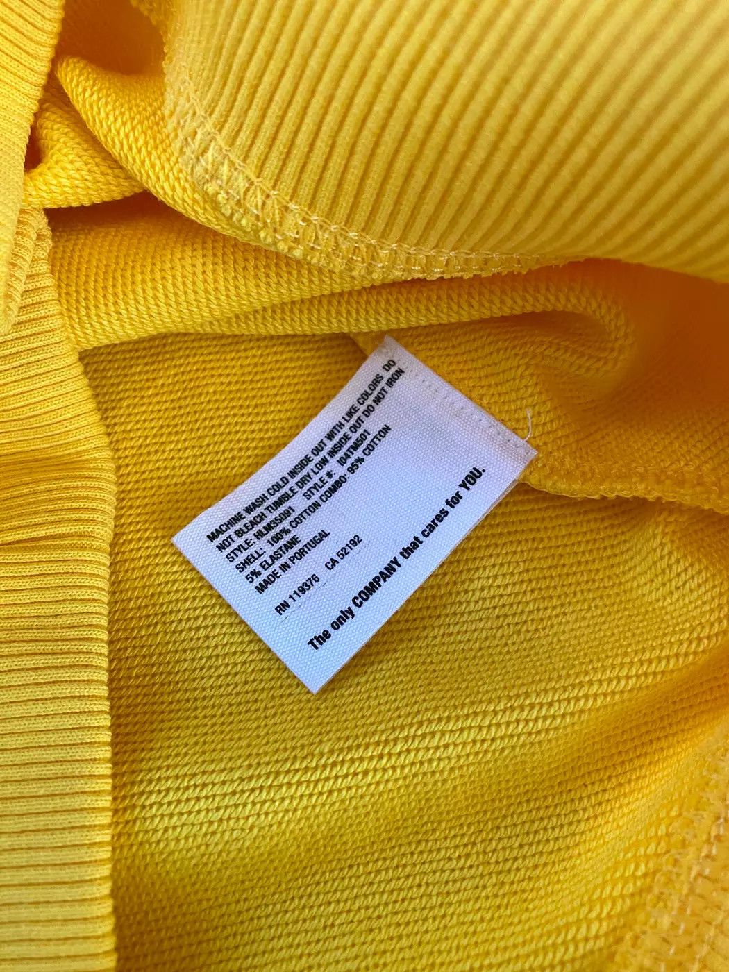 Helmut Lang ⚡️QUICK SALE⚡️ Helmut Lang Yellow Taxi Crewneck Sweater Size US S / EU 44-46 / 1 - 3 Thumbnail