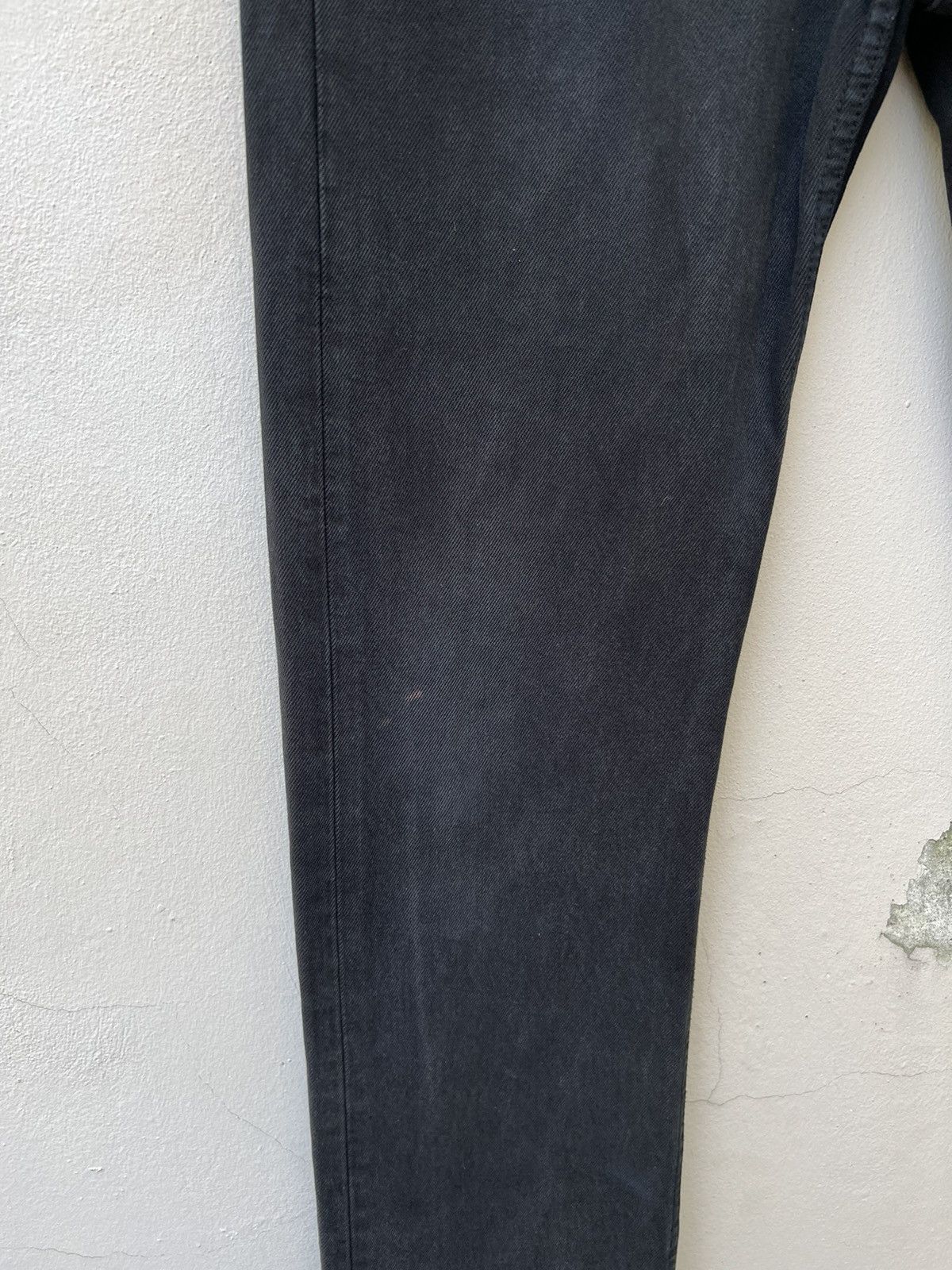 Levi's Vintage 1998 Levi’s 501 Jeans Fade Black Rips Hem Jeans Size US 30 / EU 46 - 5 Thumbnail