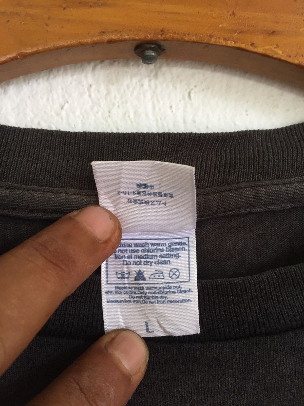 Japanese Brand JAPAN STREETWEAR BRAND LISTS TSHIRT Size US L / EU 52-54 / 3 - 5 Thumbnail