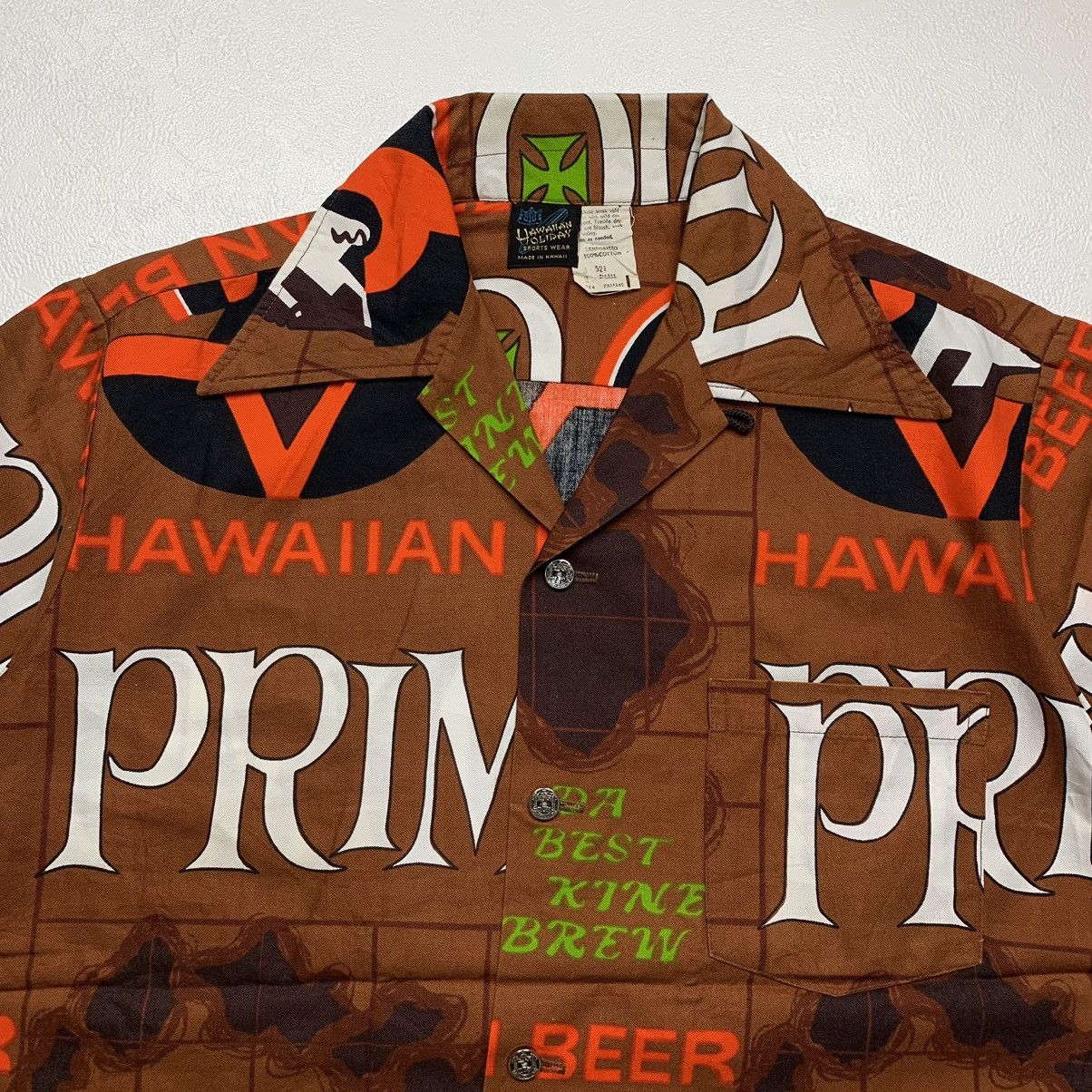 Vintage Vtg sanforized hawaiian holiday primo beer hawaiian shirt Size US S / EU 44-46 / 1 - 3 Thumbnail