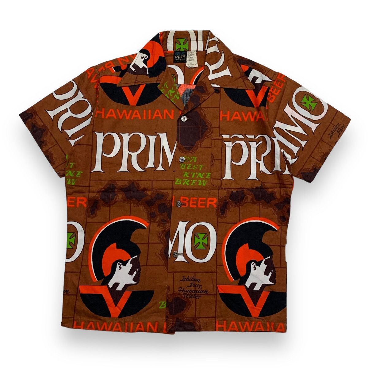 Vintage Vtg sanforized hawaiian holiday primo beer hawaiian shirt Size US S / EU 44-46 / 1 - 1 Thumbnail