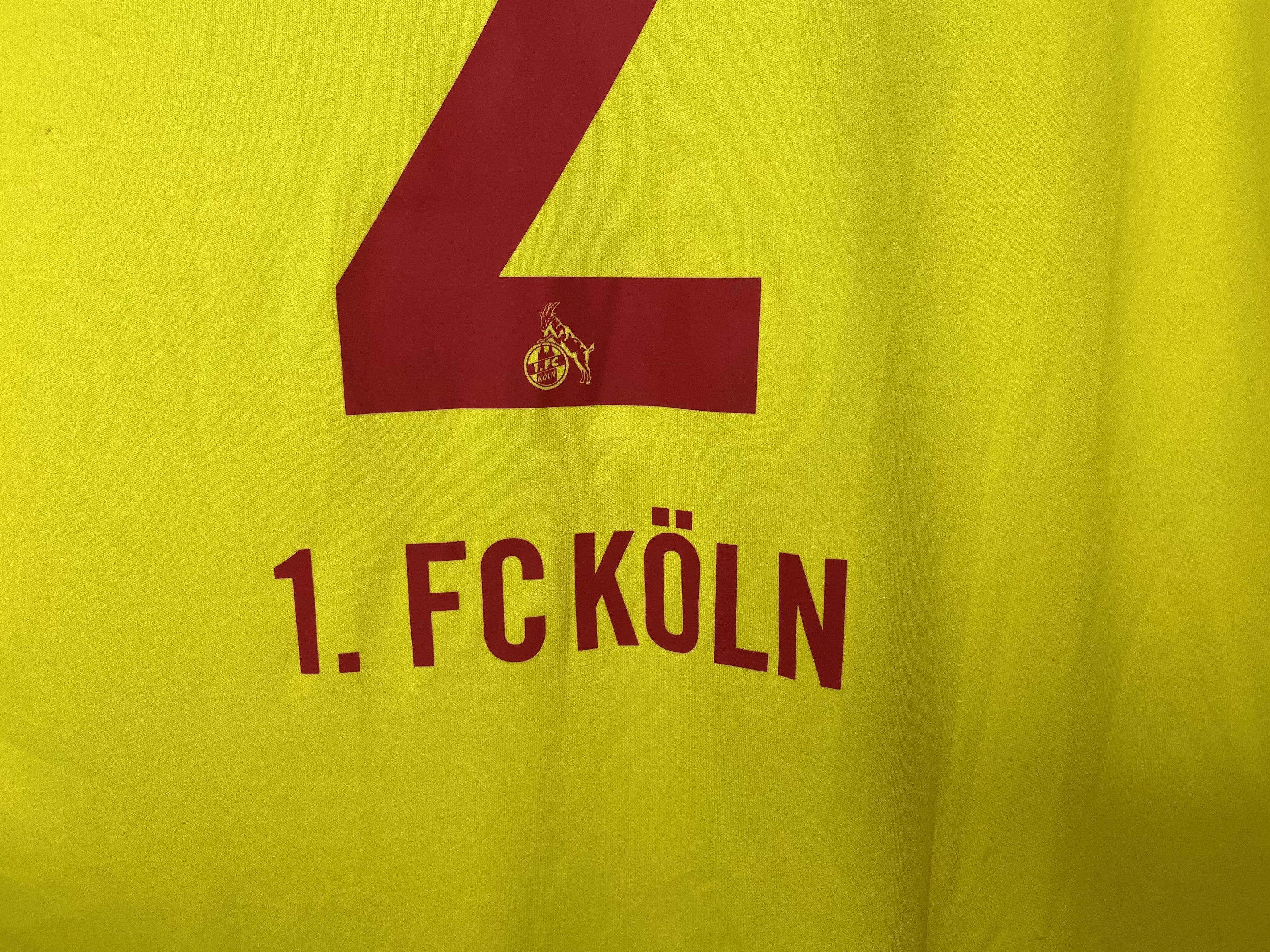 Chelsea Soccer × UEFA #2 SCHMITZ 1.FC KÖLN 2020 THIRD MATCH WORN FOOTBALL SOCCER Size US XL / EU 56 / 4 - 4 Thumbnail