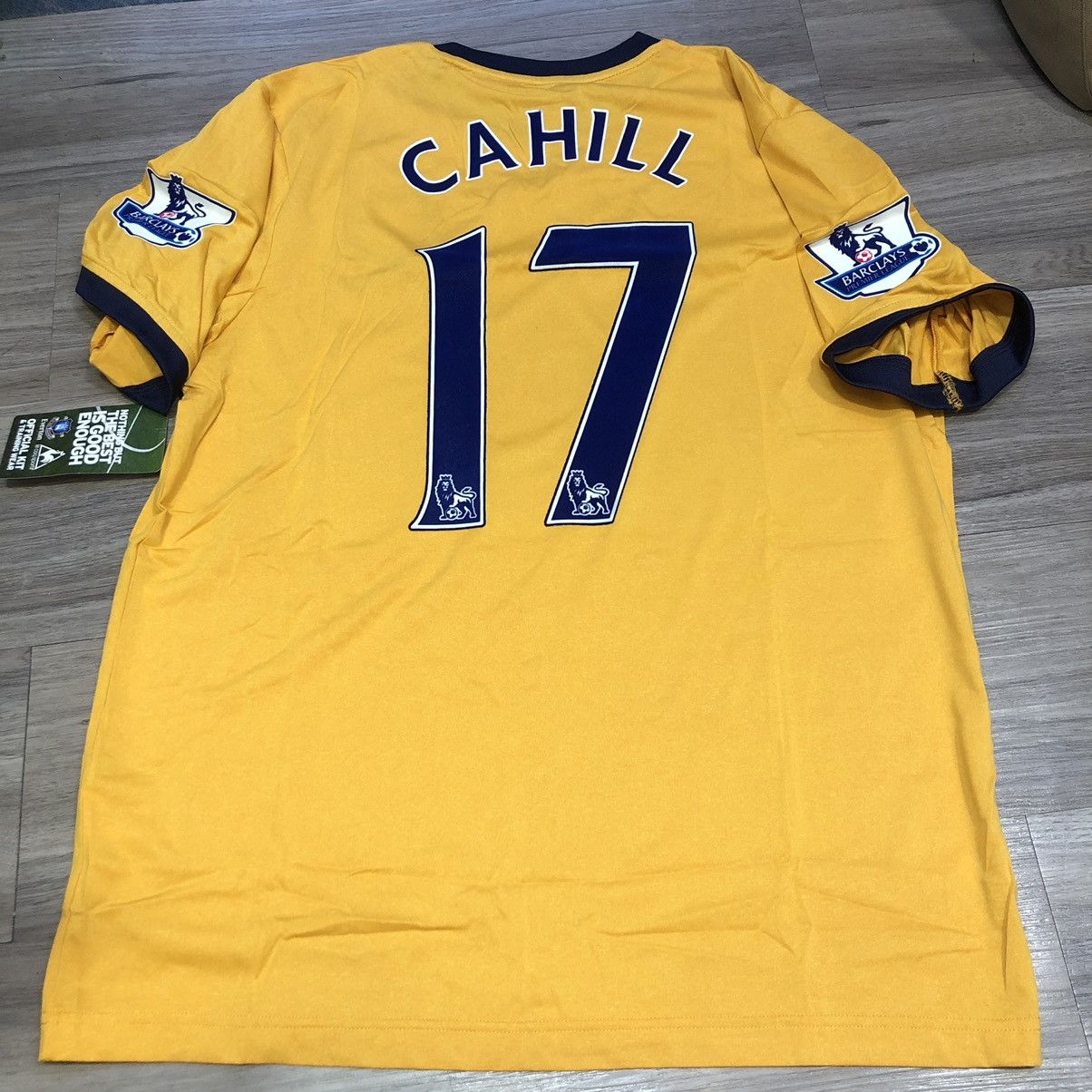 エヴァートン Cahill 17番 シャツ Everton 11/12 away shirt #17 Cahill (Bnwt)