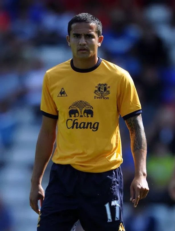 Everton 11/12 away shirt #17 Cahill (Bnwt)