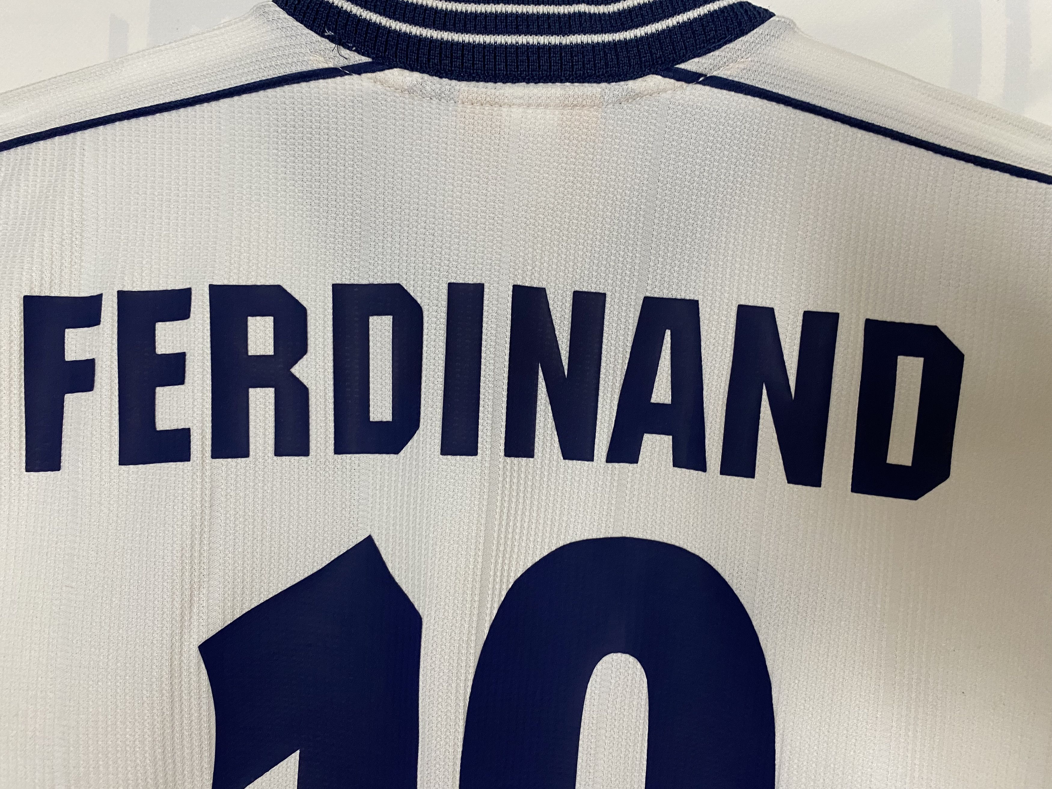 PONY × Vintage #10 FERDINAND TOTTENHAM HOTSPUR 1997 HOME FOOTBALL SOCCER Size US L / EU 52-54 / 3 - 3 Thumbnail