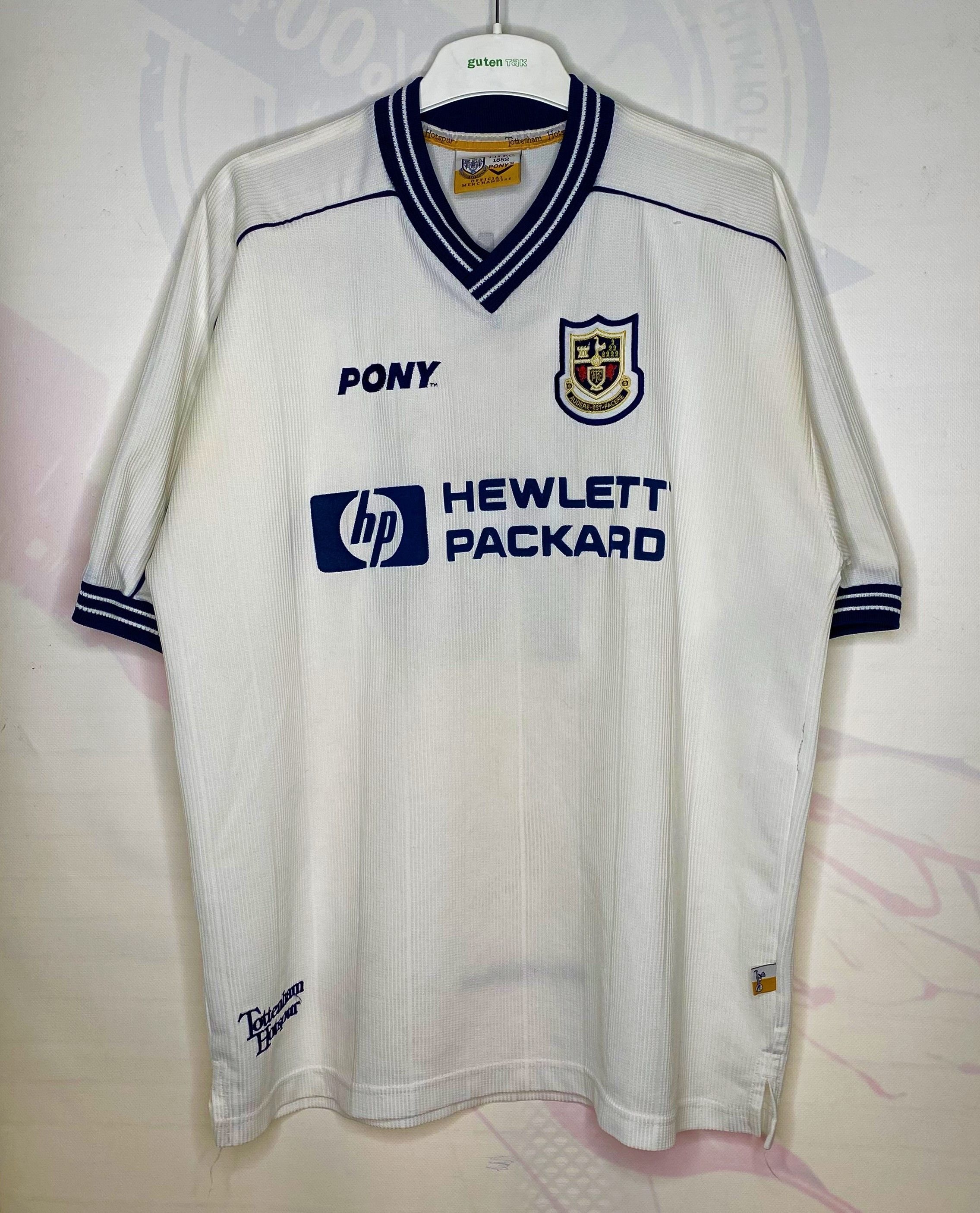 #10 FERDINAND TOTTENHAM HOTSPUR 1997 HOME FOOTBALL SOCCER