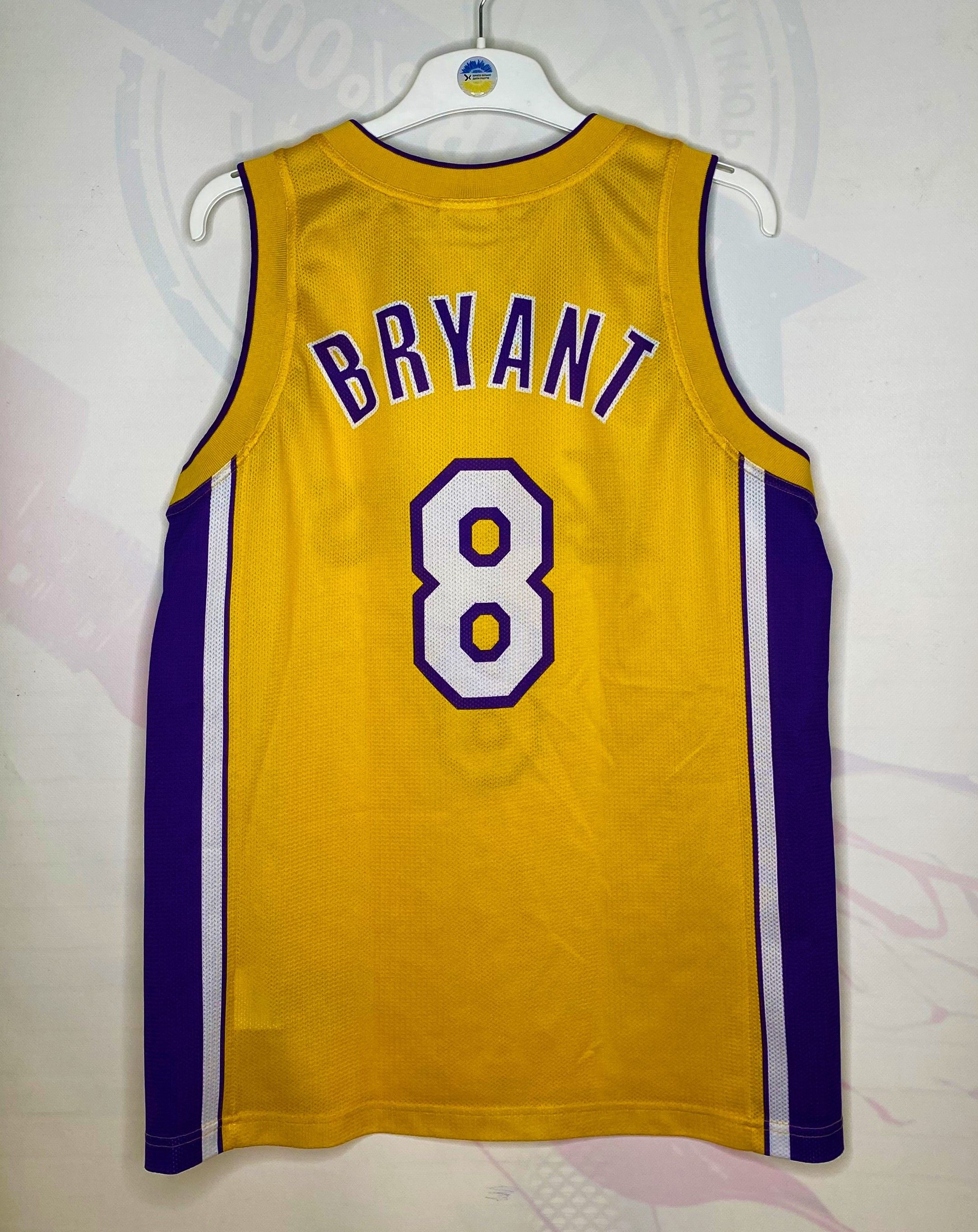 Champion × NBA #8 KOBE BRYANT LOS ANGELES LAKERS BASKETBALL SHIRT JERSEY Size US M / EU 48-50 / 2 - 2 Thumbnail