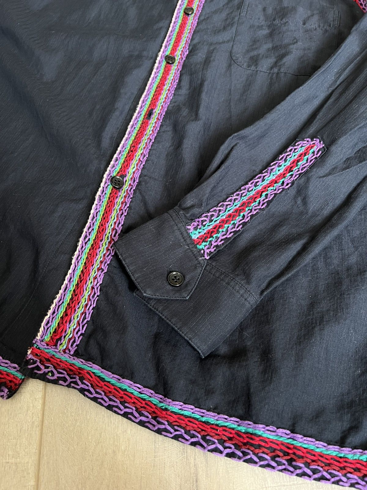 Hedi Slimane × Saint Laurent Paris 15SS Multicolor Embroidered Tunic Shirt sz38 Size US S / EU 44-46 / 1 - 5 Thumbnail