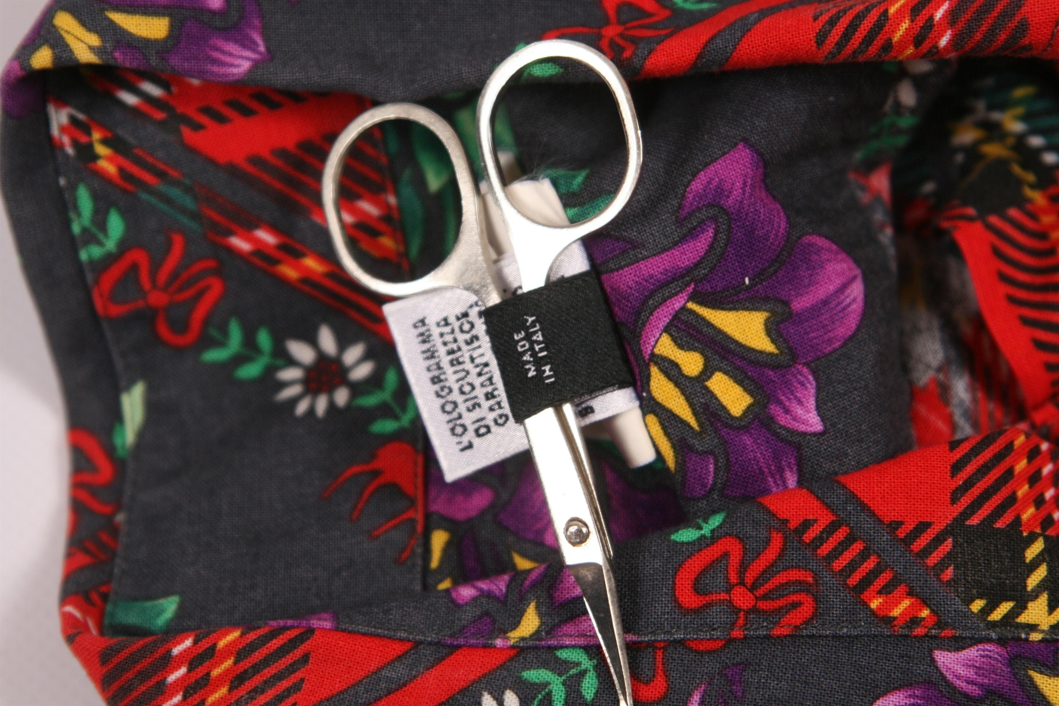 Dolce & Gabbana Dolce & Gabbana Plaid Check Luxury Floral Flannel Shirt Size US M / EU 48-50 / 2 - 6 Thumbnail