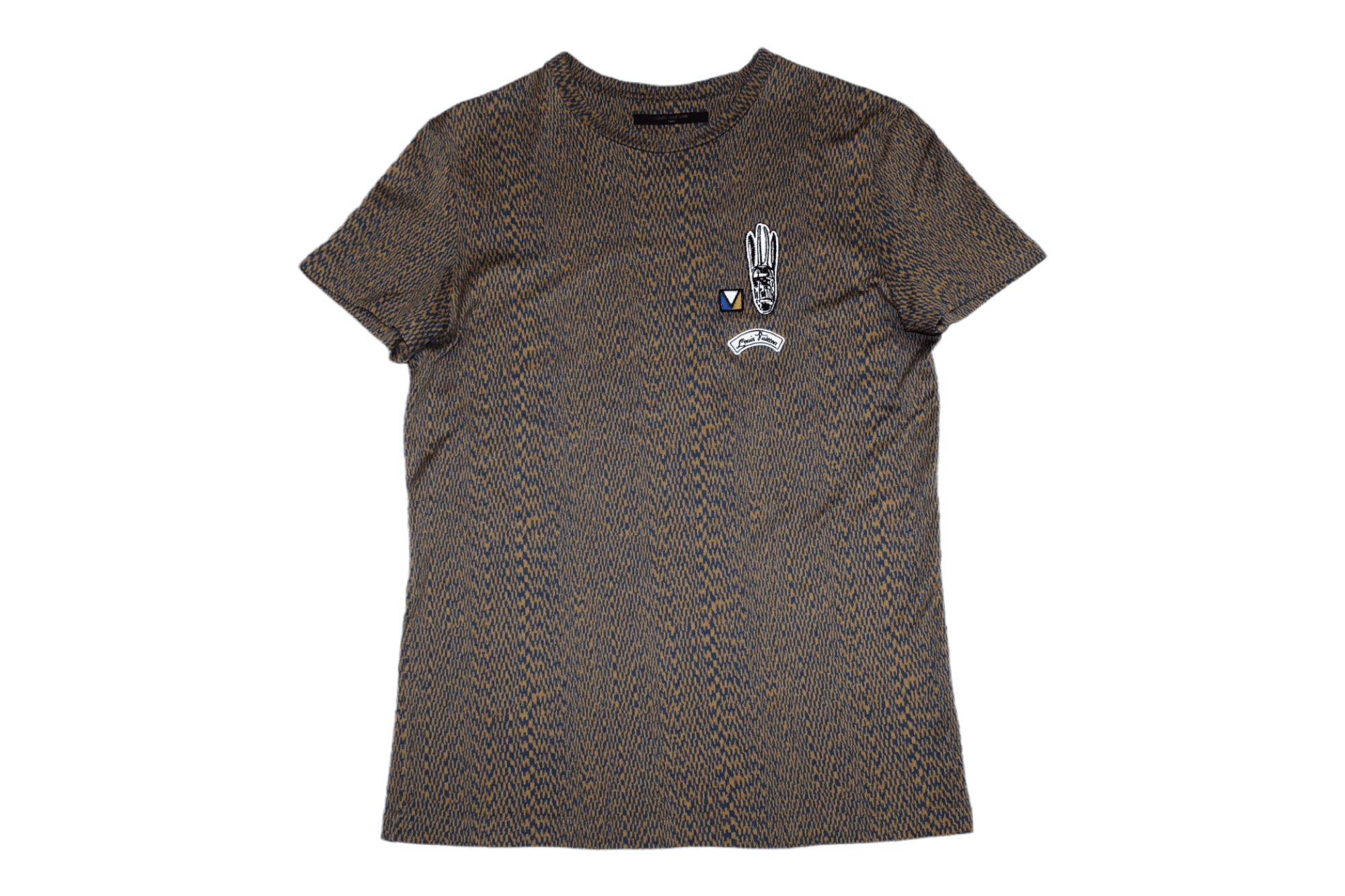 Louis Vuitton 🔥🔥🔥 Louis Vuitton Ikat Patchwork Snakeskin 3D T Shirt Size US S / EU 44-46 / 1 - 1 Thumbnail