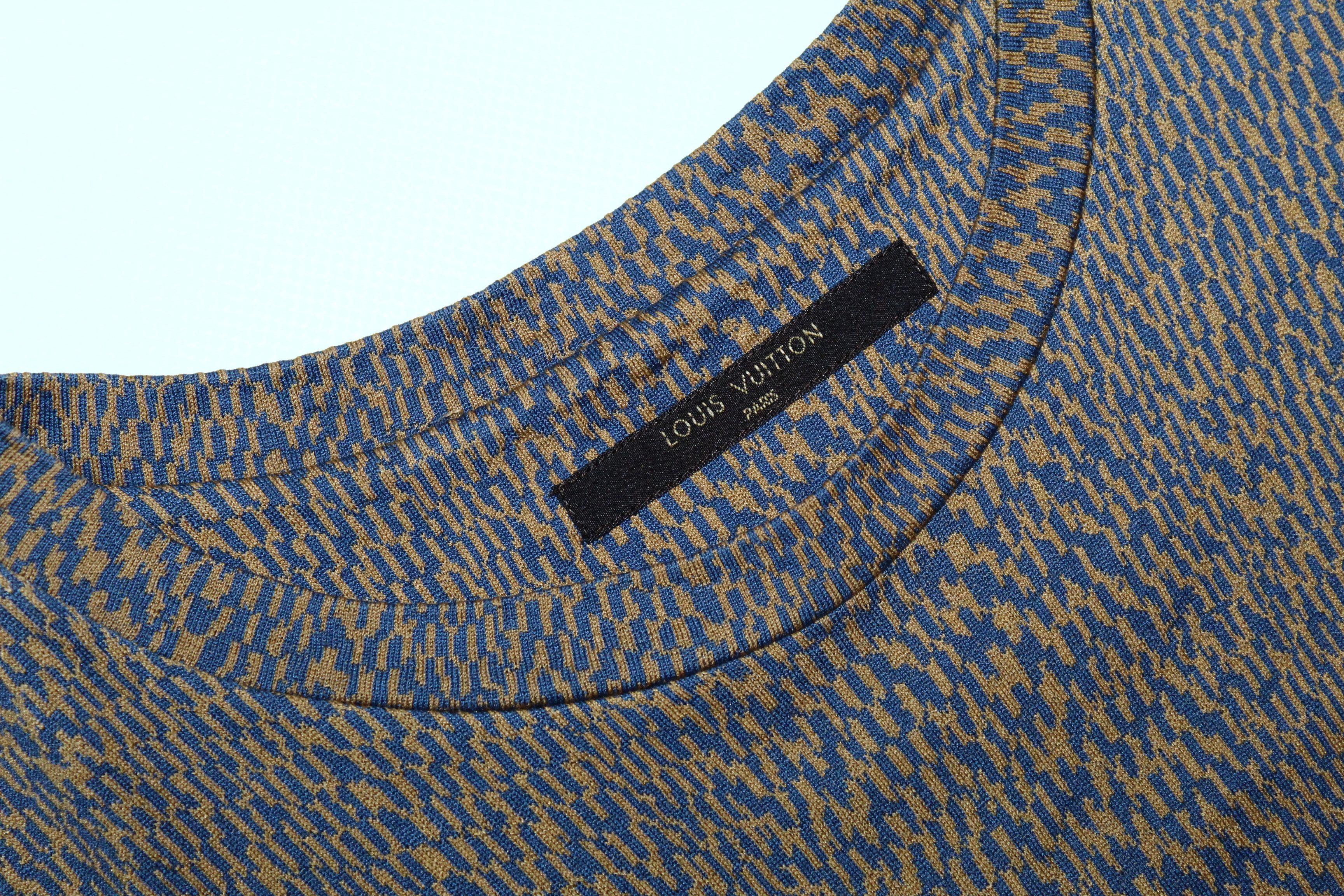 Louis Vuitton 🔥🔥🔥 Louis Vuitton Ikat Patchwork Snakeskin 3D T Shirt Size US S / EU 44-46 / 1 - 4 Thumbnail