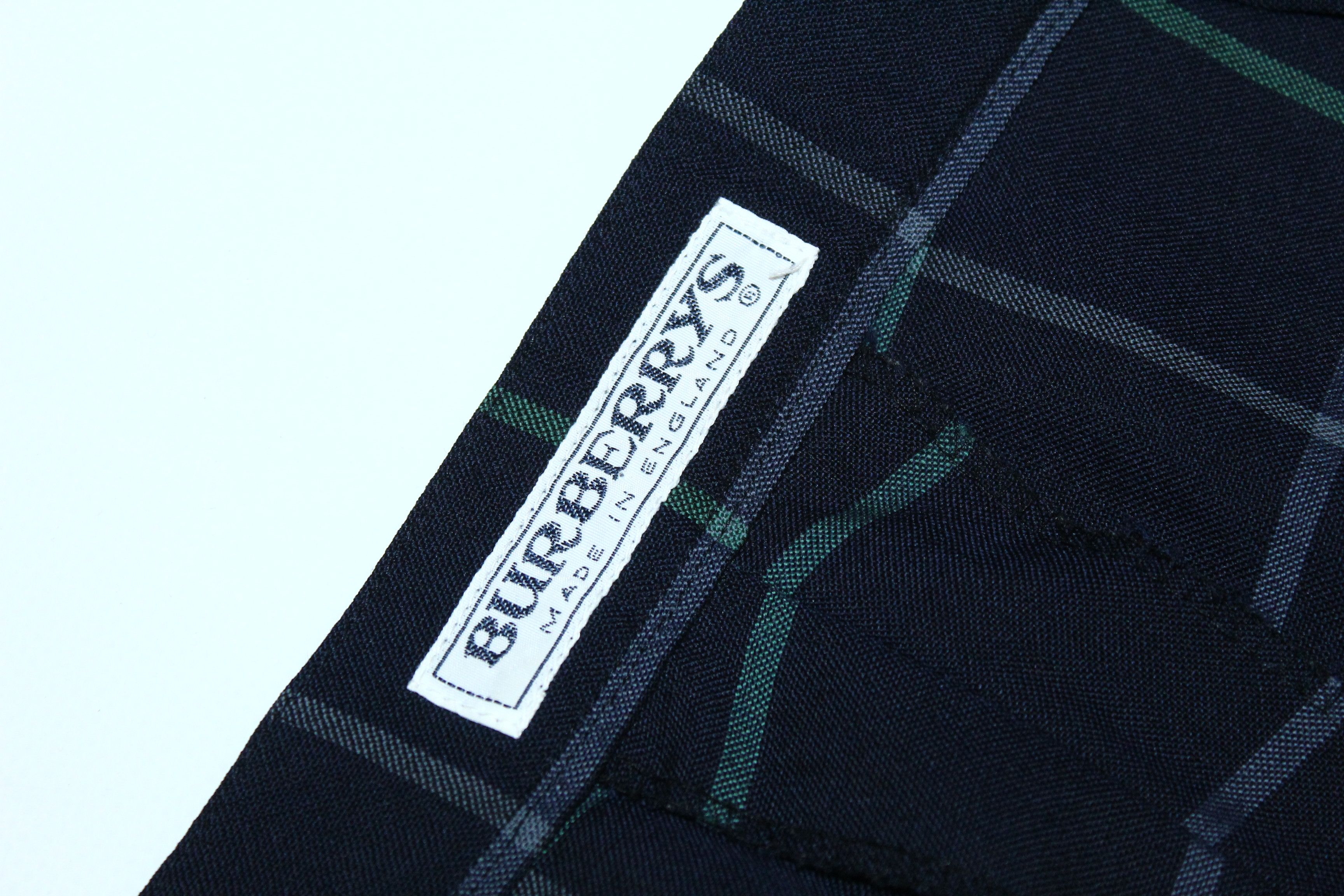 Burberry 70s Burberry's Golf Country Check Wool Viscose Blend Pants Size US 32 / EU 48 - 5 Thumbnail