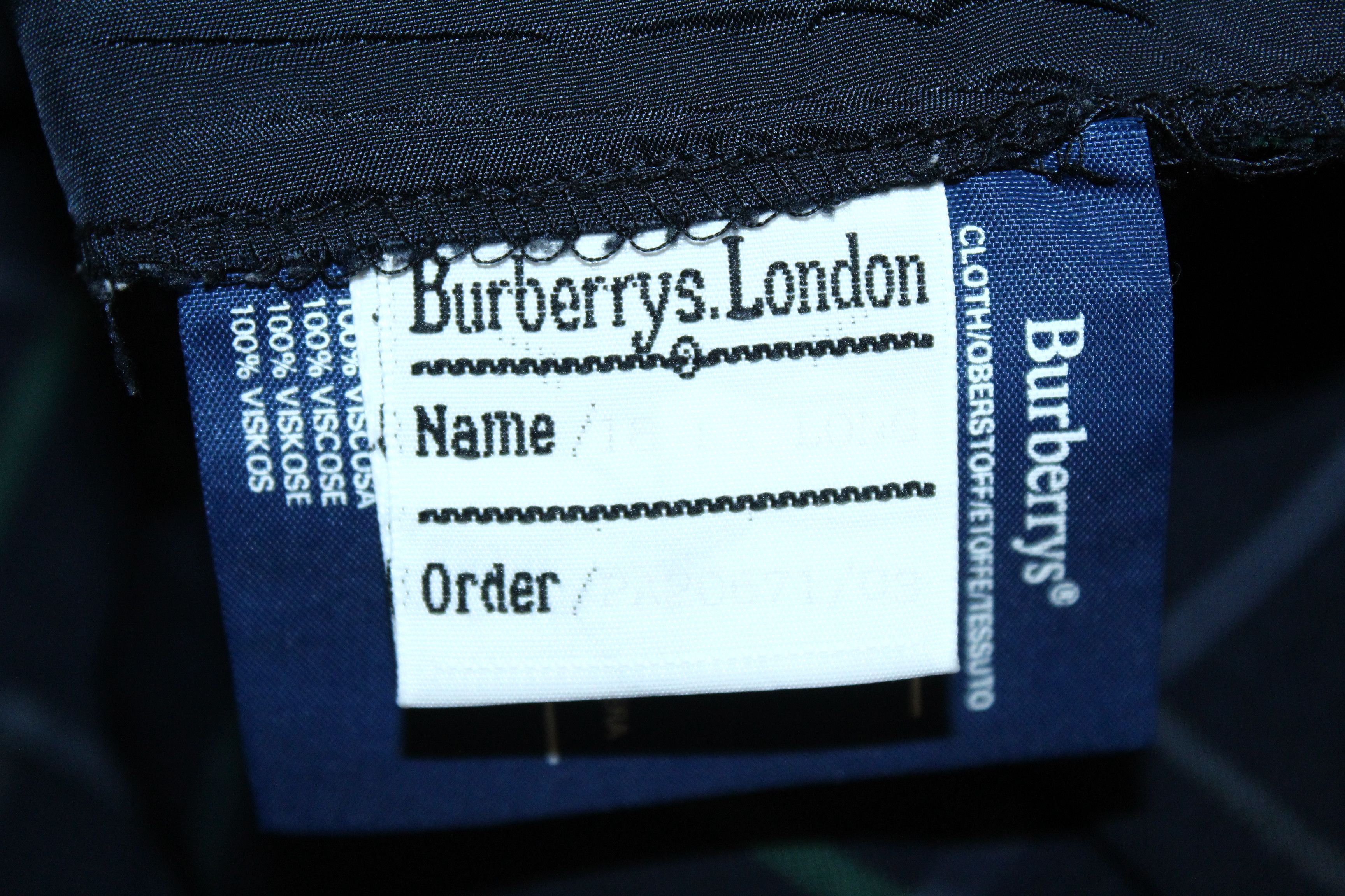 Burberry 70s Burberry's Golf Country Check Wool Viscose Blend Pants Size US 32 / EU 48 - 6 Thumbnail