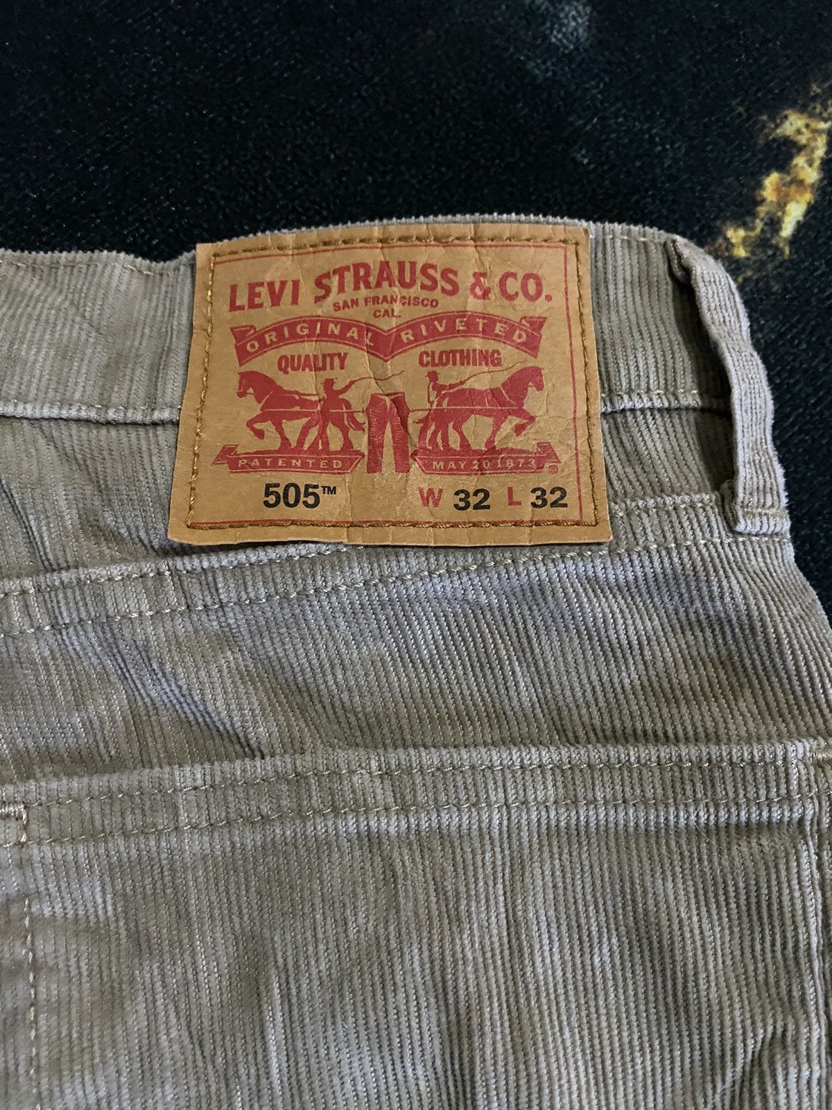 Japanese Brand Levi’s 505 Corduroy Single R Size US 32 / EU 48 - 8 Thumbnail