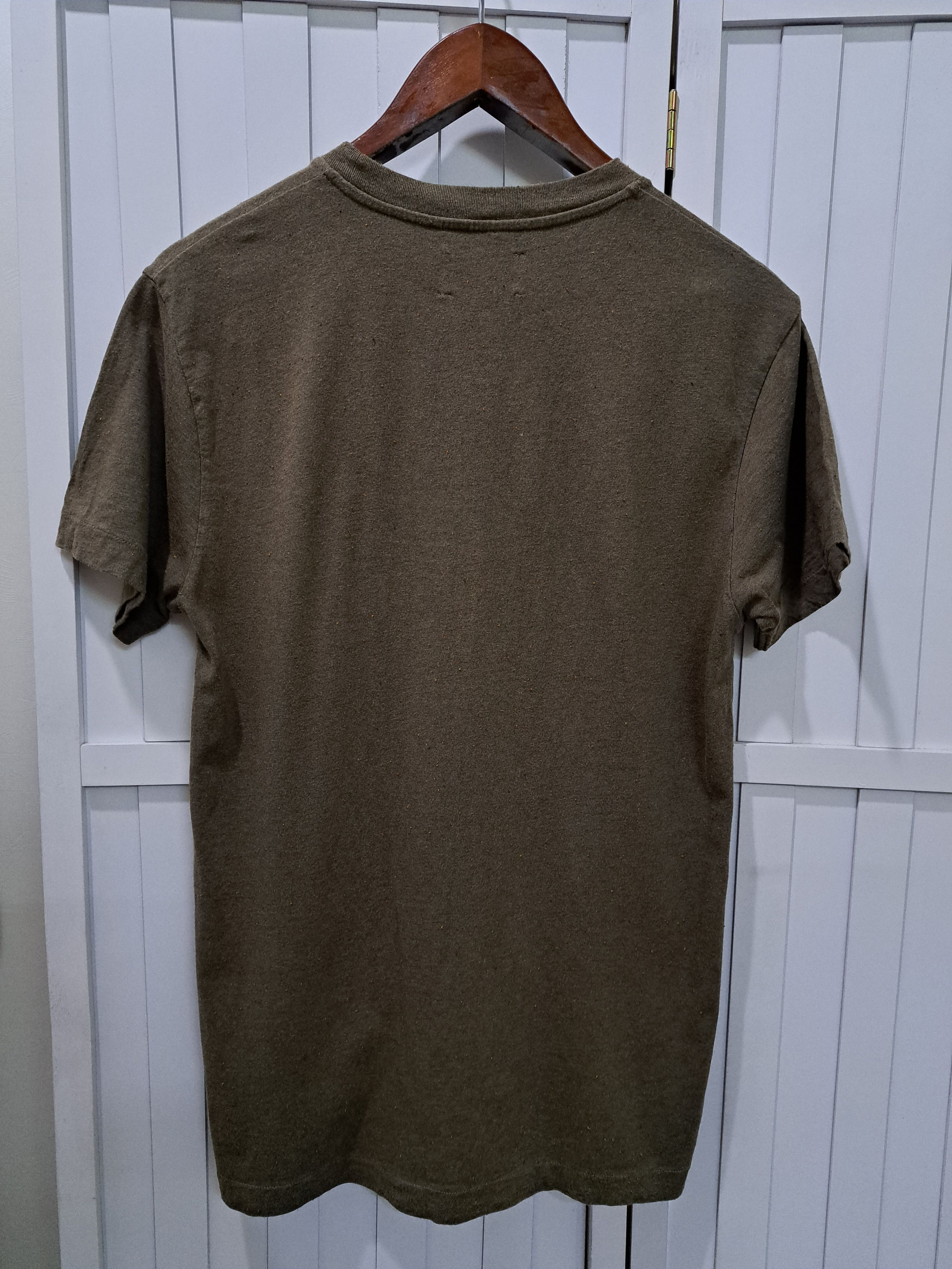 Our Legacy Our Legacy Shirt Olive Textured T-Shirt Size US S / EU 44-46 / 1 - 4 Thumbnail