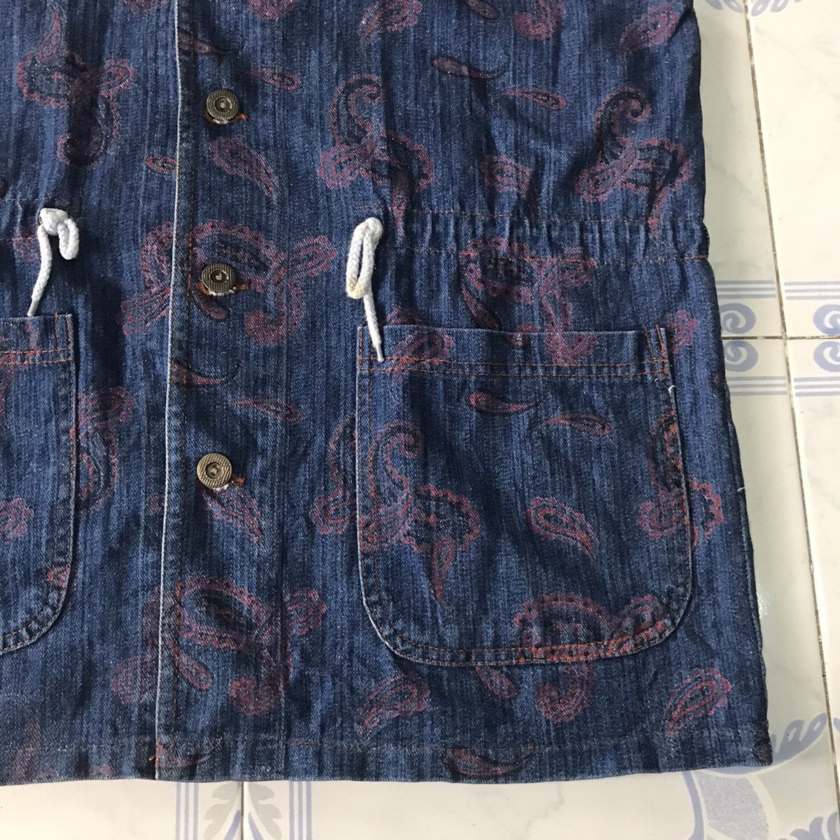 Art Comes First Paisley Printed Vest Size US L / EU 52-54 / 3 - 4 Thumbnail