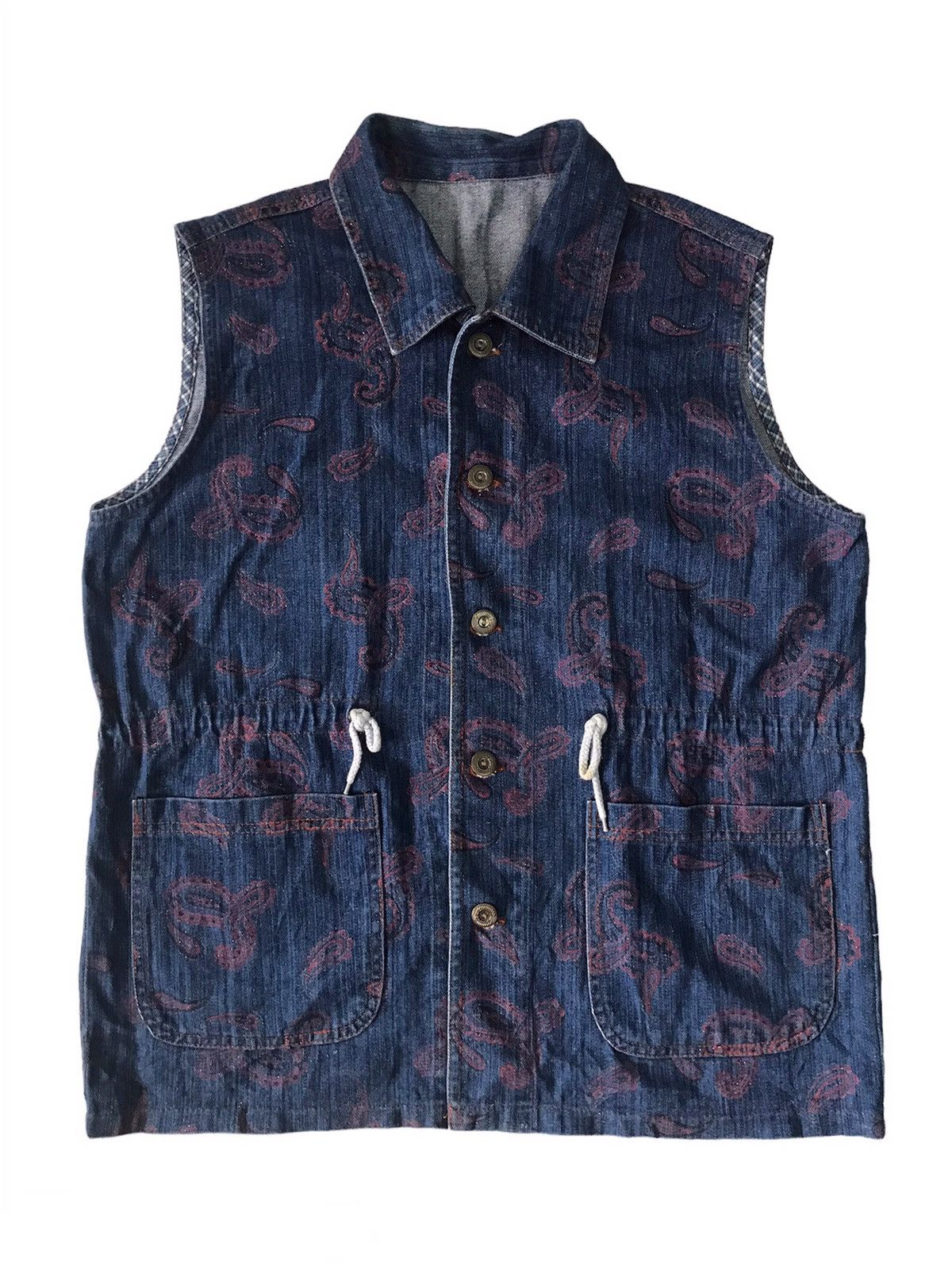 Art Comes First Paisley Printed Vest Size US L / EU 52-54 / 3 - 1 Thumbnail