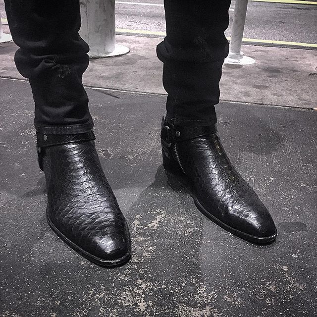 Saint laurent 2024 python wyatt