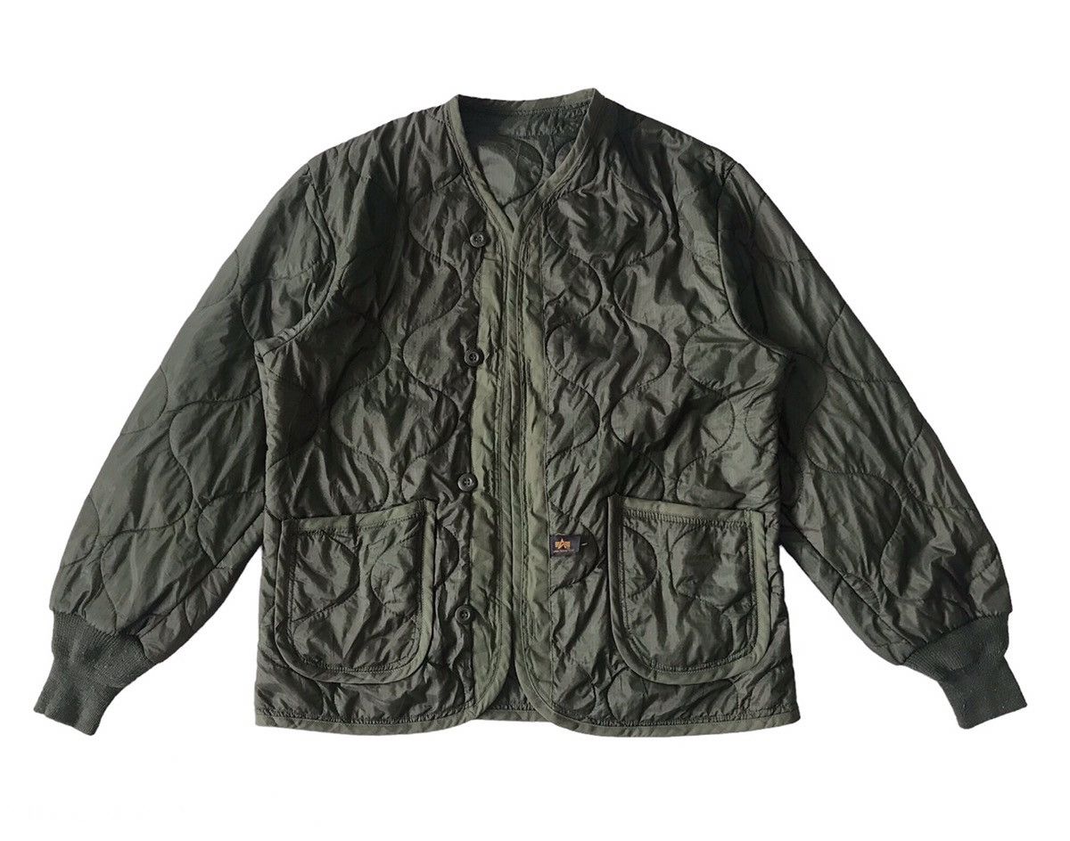 image of Alpha Industries Liner System Jacket Quilted M-65 Field, Men's (Size XS)