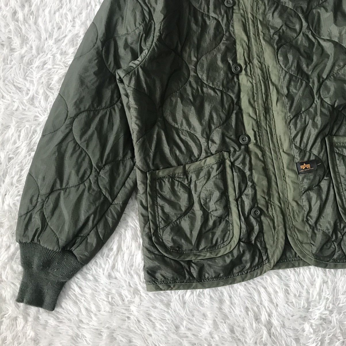Alpha Industries 💥Alpha Industries Liner System Jacket Quilted M-65 Field Size US XS / EU 42 / 0 - 3 Thumbnail