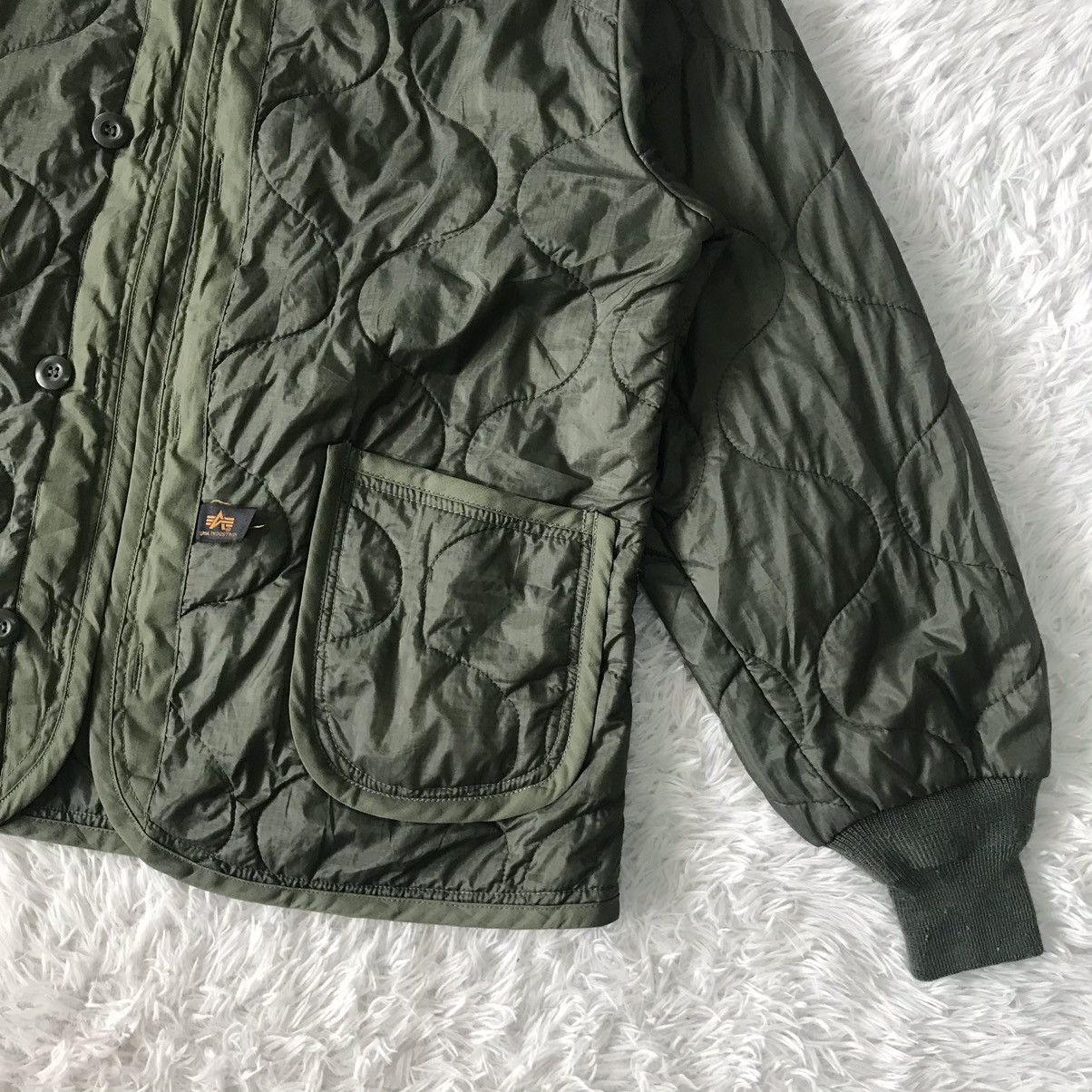 Alpha Industries 💥Alpha Industries Liner System Jacket Quilted M-65 Field Size US XS / EU 42 / 0 - 4 Thumbnail