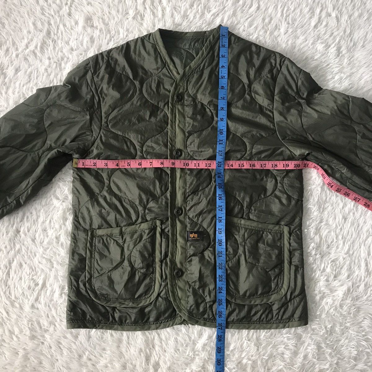Alpha Industries 💥Alpha Industries Liner System Jacket Quilted M-65 Field Size US XS / EU 42 / 0 - 15 Thumbnail