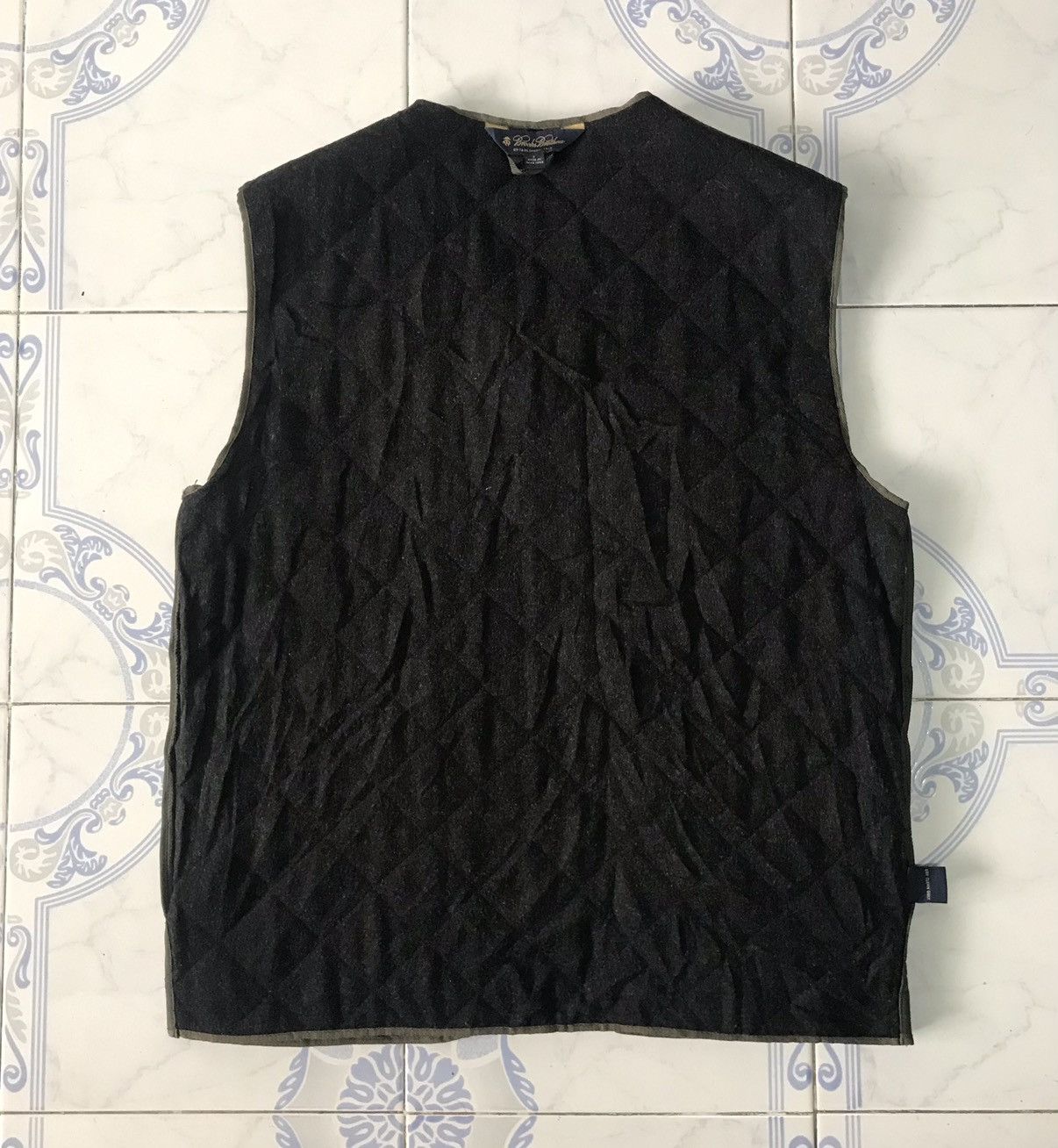 Brooks Brothers Brooks Brothers Quilted Vest Reversible Like Size US S / EU 44-46 / 1 - 4 Thumbnail
