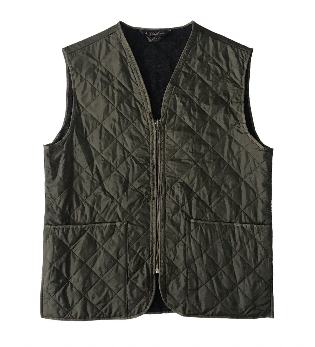 Brooks Brothers Brooks Brothers Quilted Vest Reversible Like Size US S / EU 44-46 / 1 - 1 Thumbnail