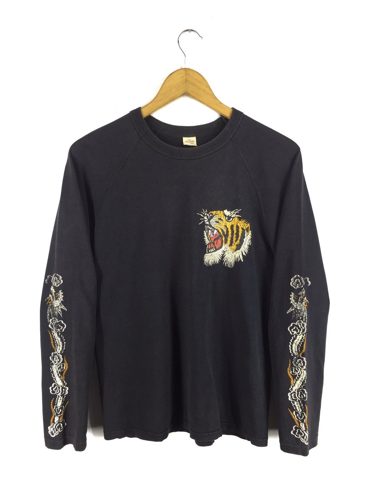 The Flat Head THE FLAT HEAD TIGER MOTIF LONGSLEEVE SHIRTS Size US S / EU 44-46 / 1 - 1 Thumbnail
