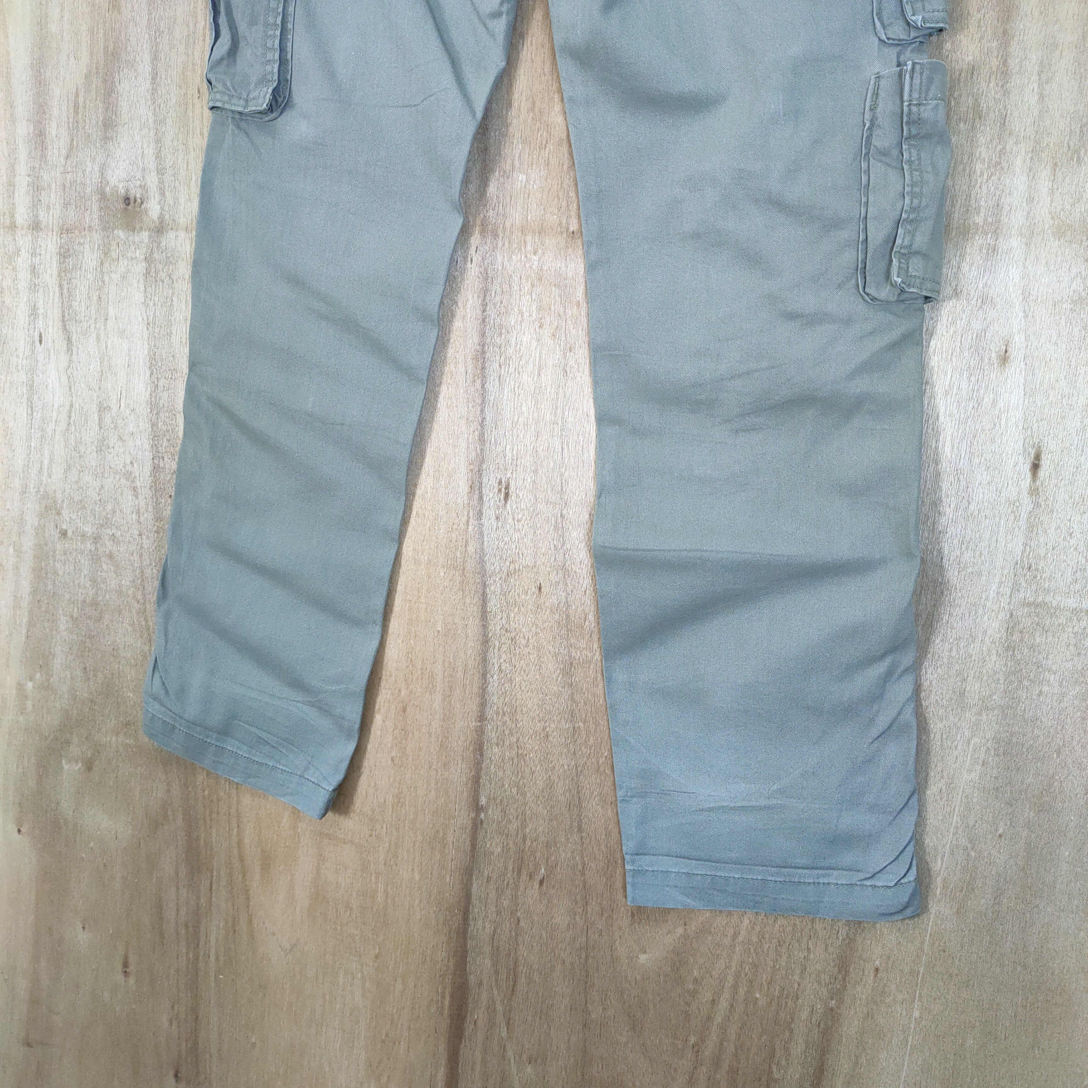 Gap VINTAGE GAP FADED DOUBLE KNEE CARGO PANTS Size US 30 / EU 46 - 10 Thumbnail