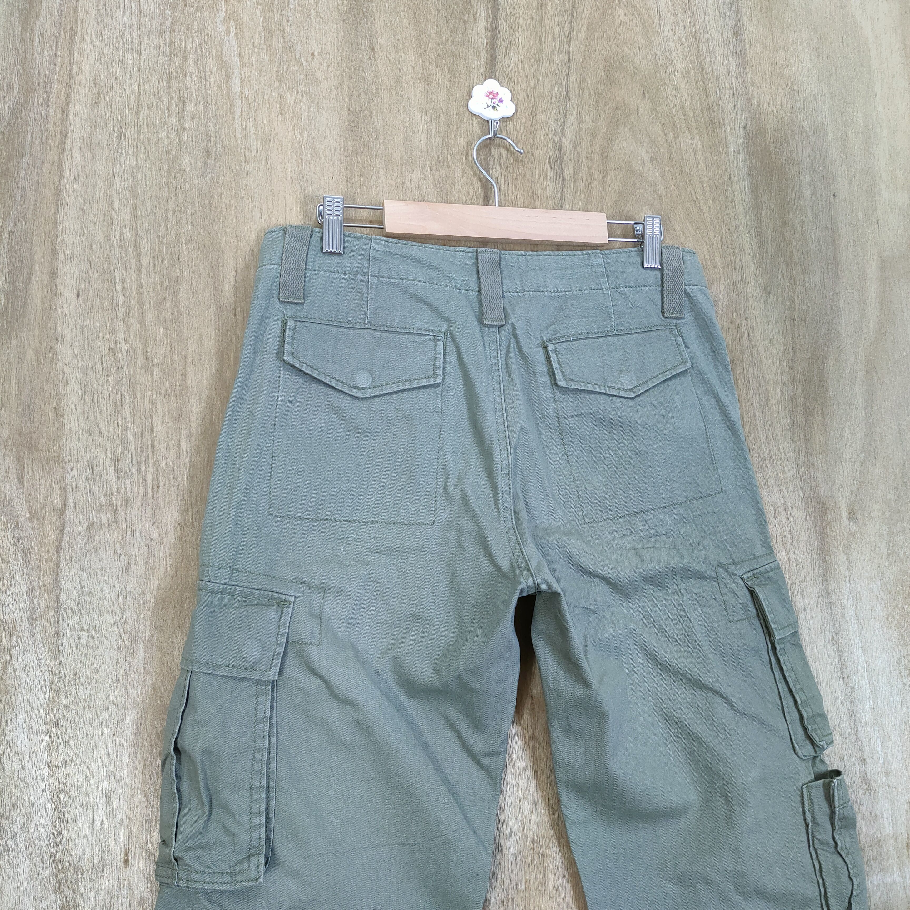 Gap VINTAGE GAP FADED DOUBLE KNEE CARGO PANTS Size US 30 / EU 46 - 8 Thumbnail