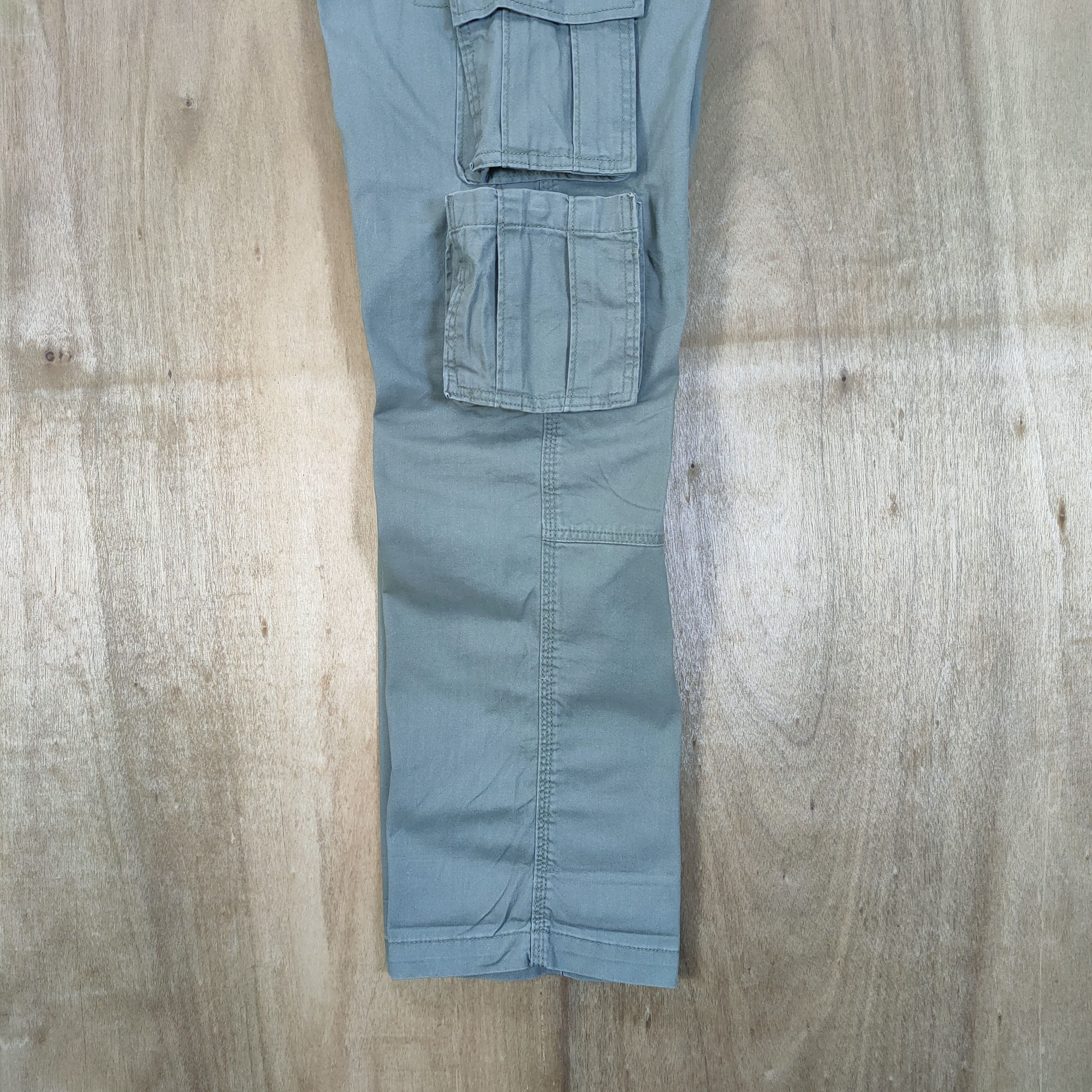 Gap VINTAGE GAP FADED DOUBLE KNEE CARGO PANTS Size US 30 / EU 46 - 13 Thumbnail