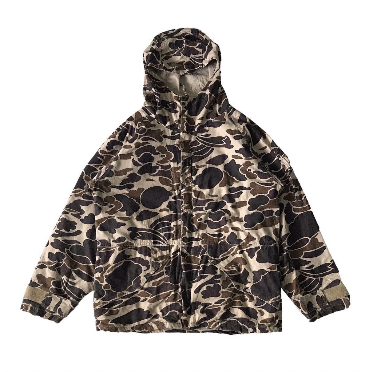 image of Dog House Military Style Jacket Camo Print, Men's (Size Medium)