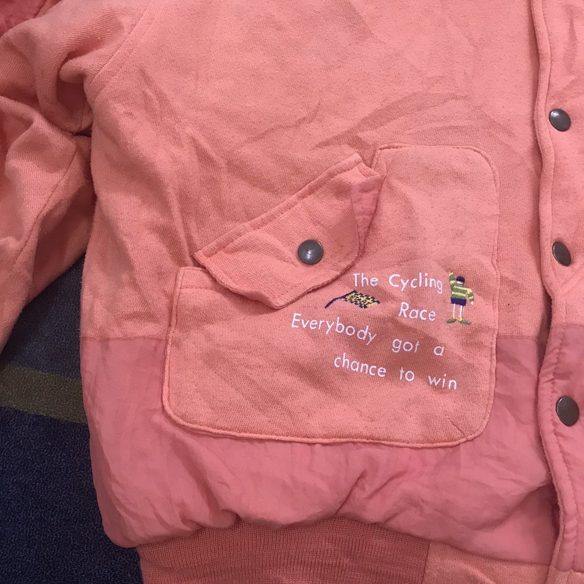 Japanese Brand Vtg Marie International Bomber Like Jacket Hooded Size US M / EU 48-50 / 2 - 5 Thumbnail
