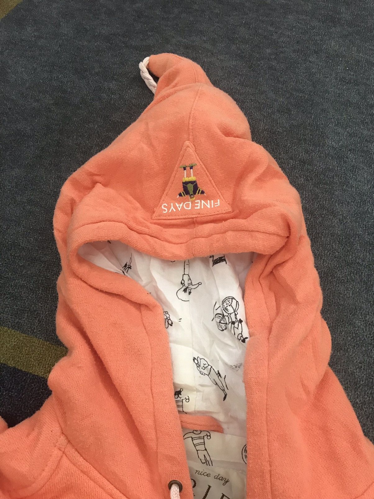 Japanese Brand Vtg Marie International Bomber Like Jacket Hooded Size US M / EU 48-50 / 2 - 11 Thumbnail