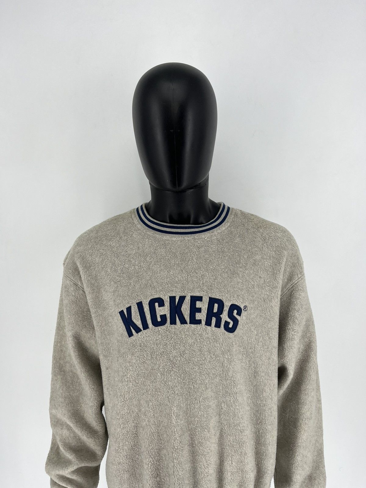 Kickers Vintage KICKERS LOGO FLEECE SWEATSHIRT SHERPA OLD 90s y2k Size US M / EU 48-50 / 2 - 5 Thumbnail
