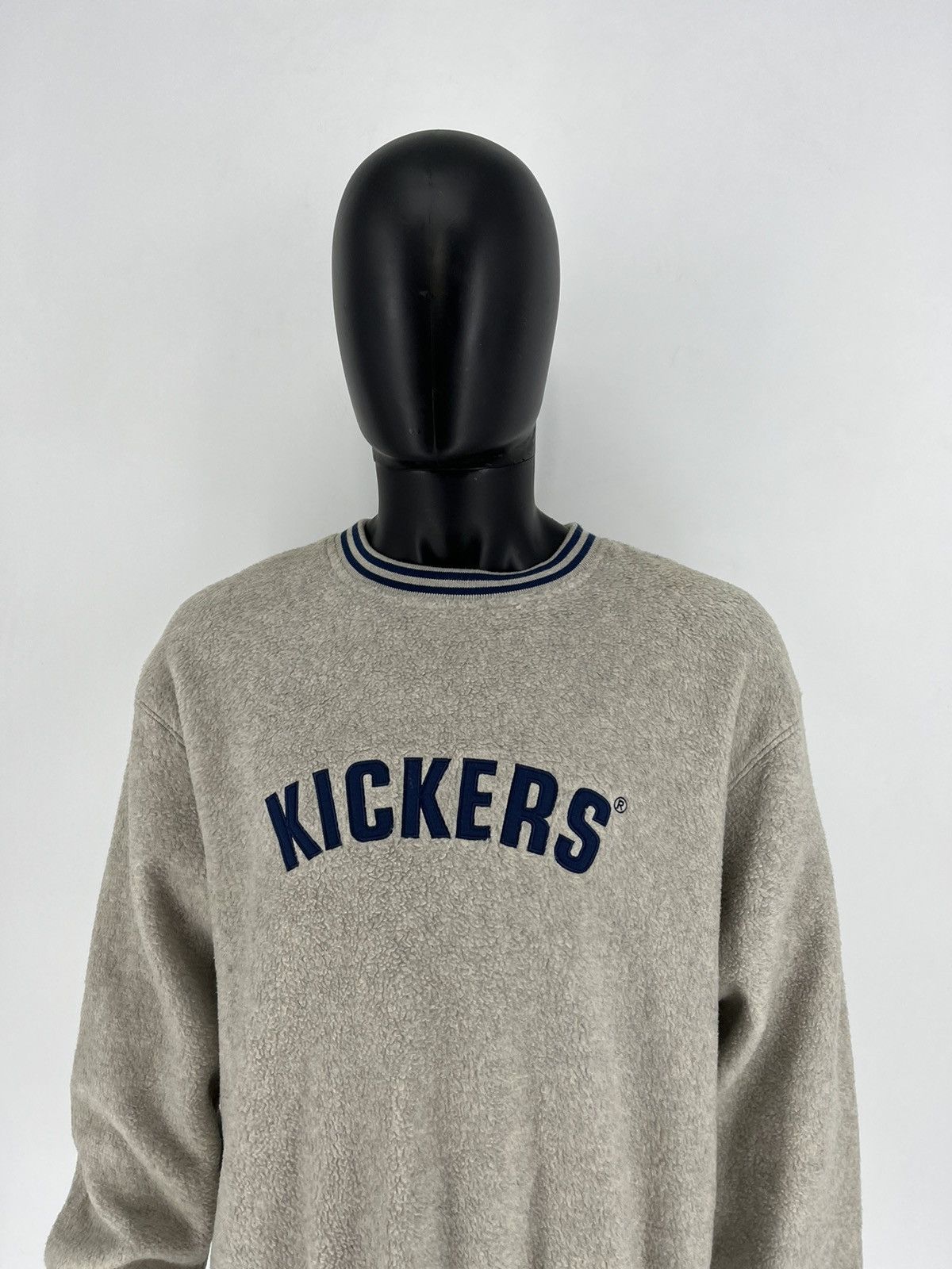 Kickers Vintage KICKERS LOGO FLEECE SWEATSHIRT SHERPA OLD 90s y2k Size US M / EU 48-50 / 2 - 4 Thumbnail